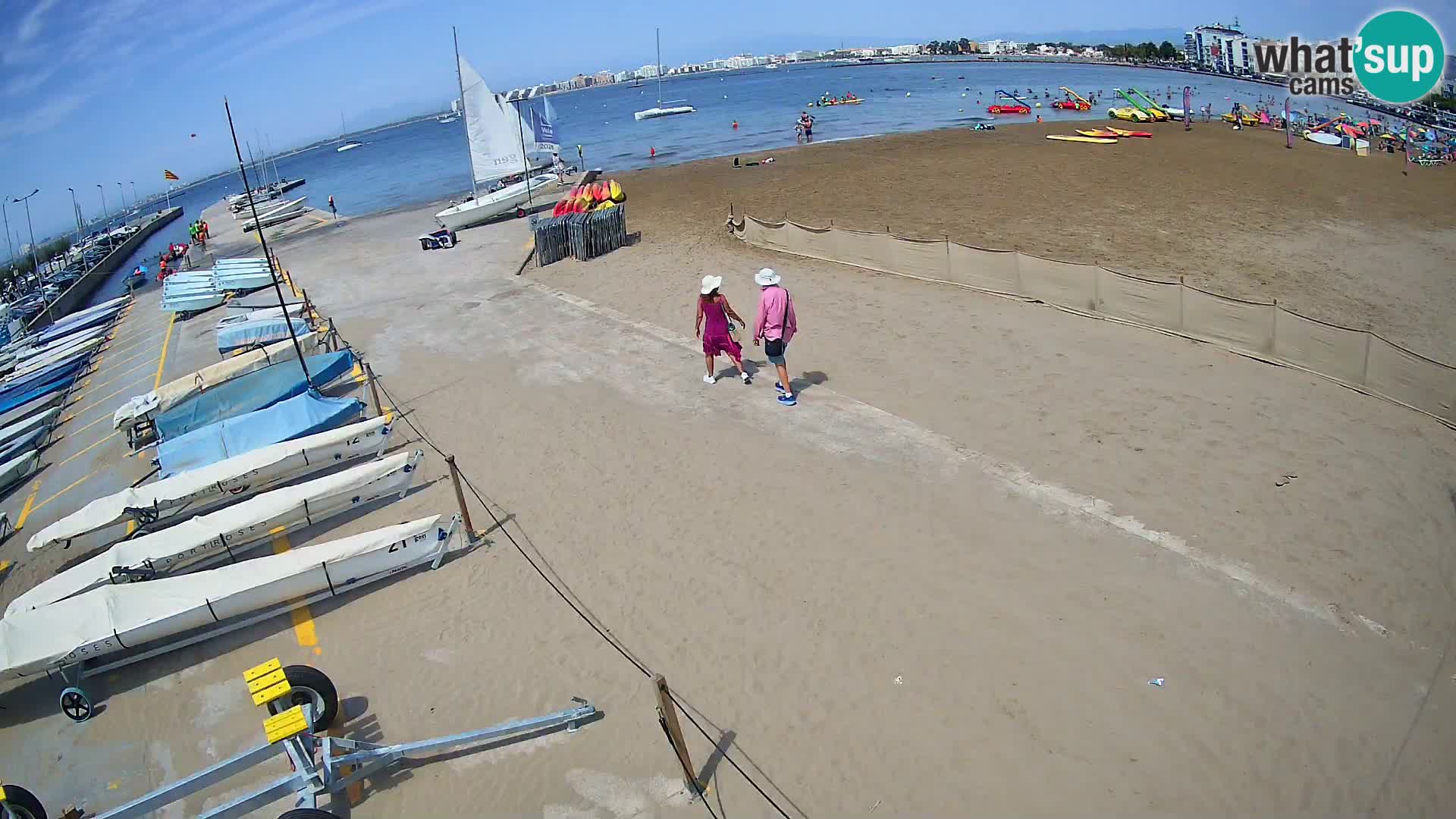 Webcam Port of Roses – Costa Brava – La Perola Beach