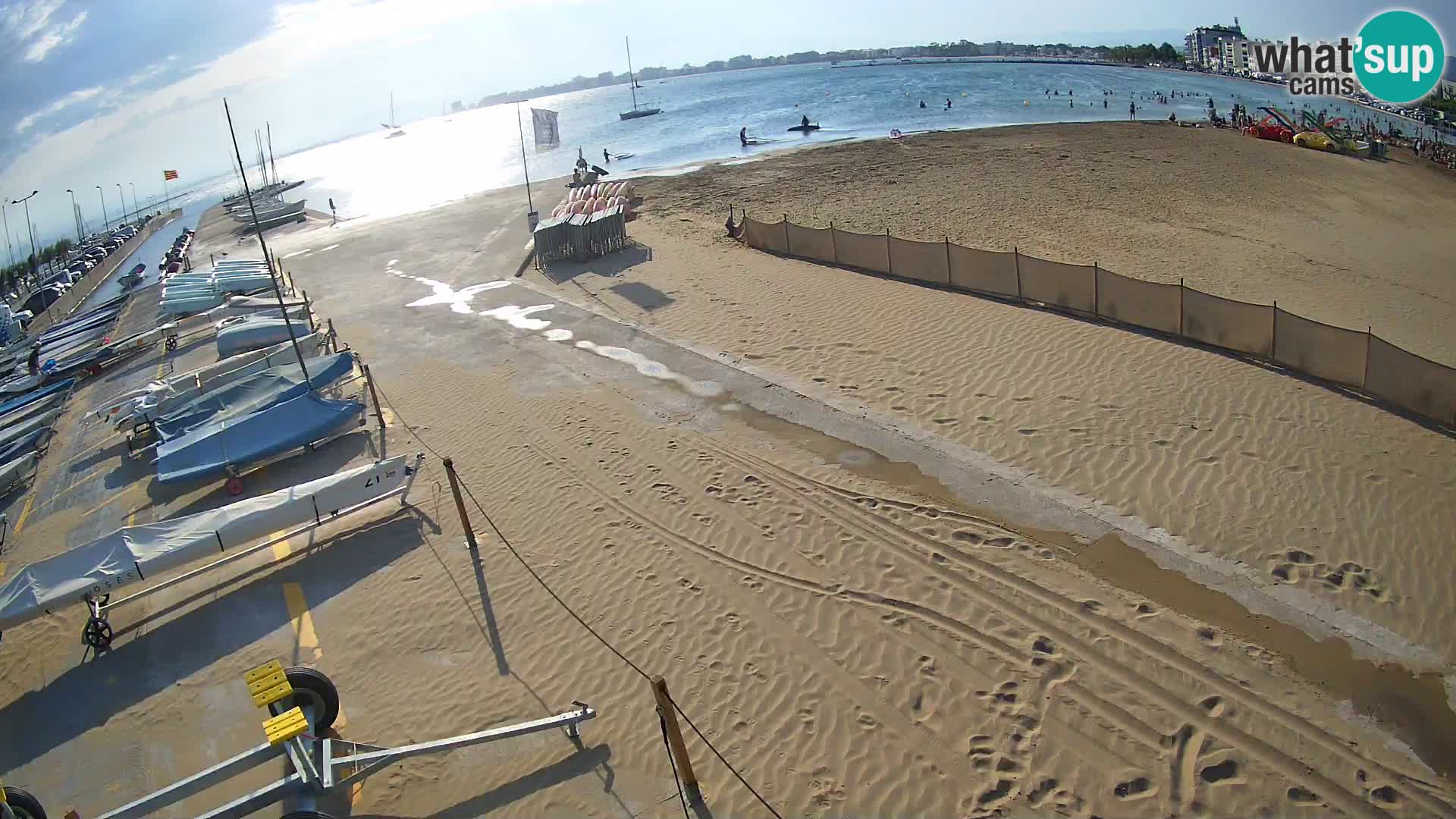 Roses webcam Port – Costa Brava – plage La Perola