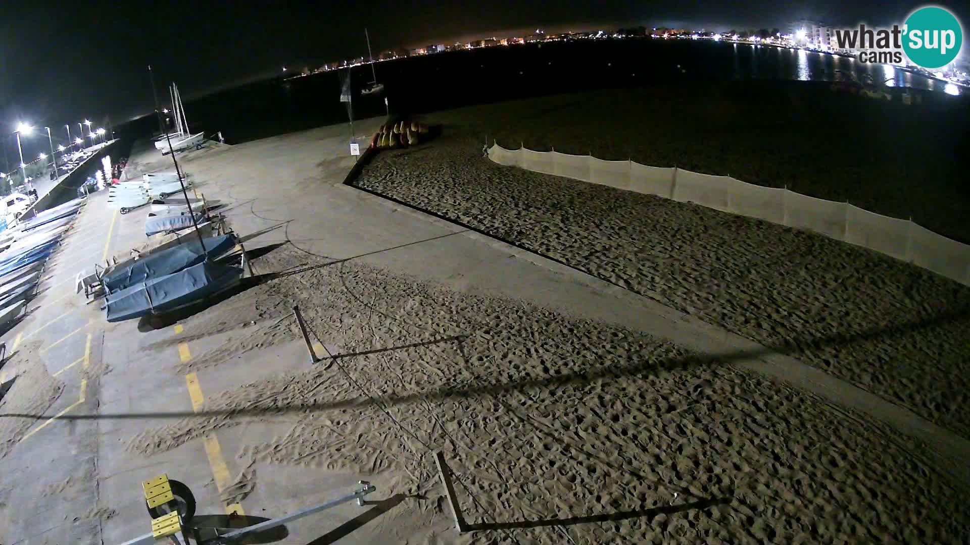 Roses webcam Port – Costa Brava – plage La Perola