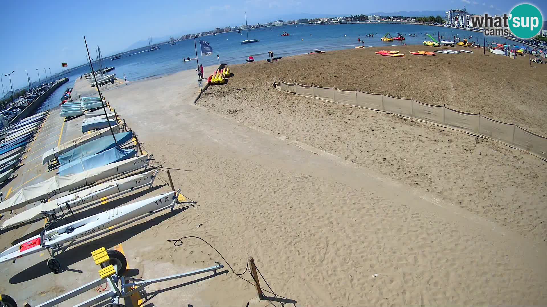 Webcam Port of Roses – Costa Brava – La Perola Beach