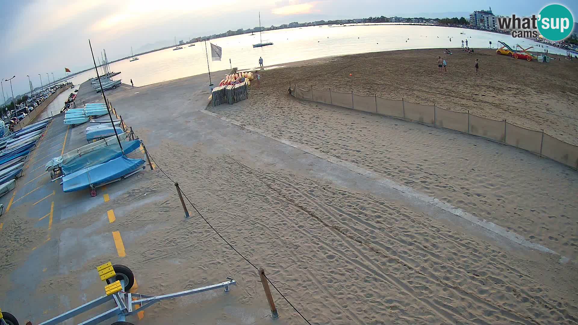 Roses webcam Port – Costa Brava – plage La Perola