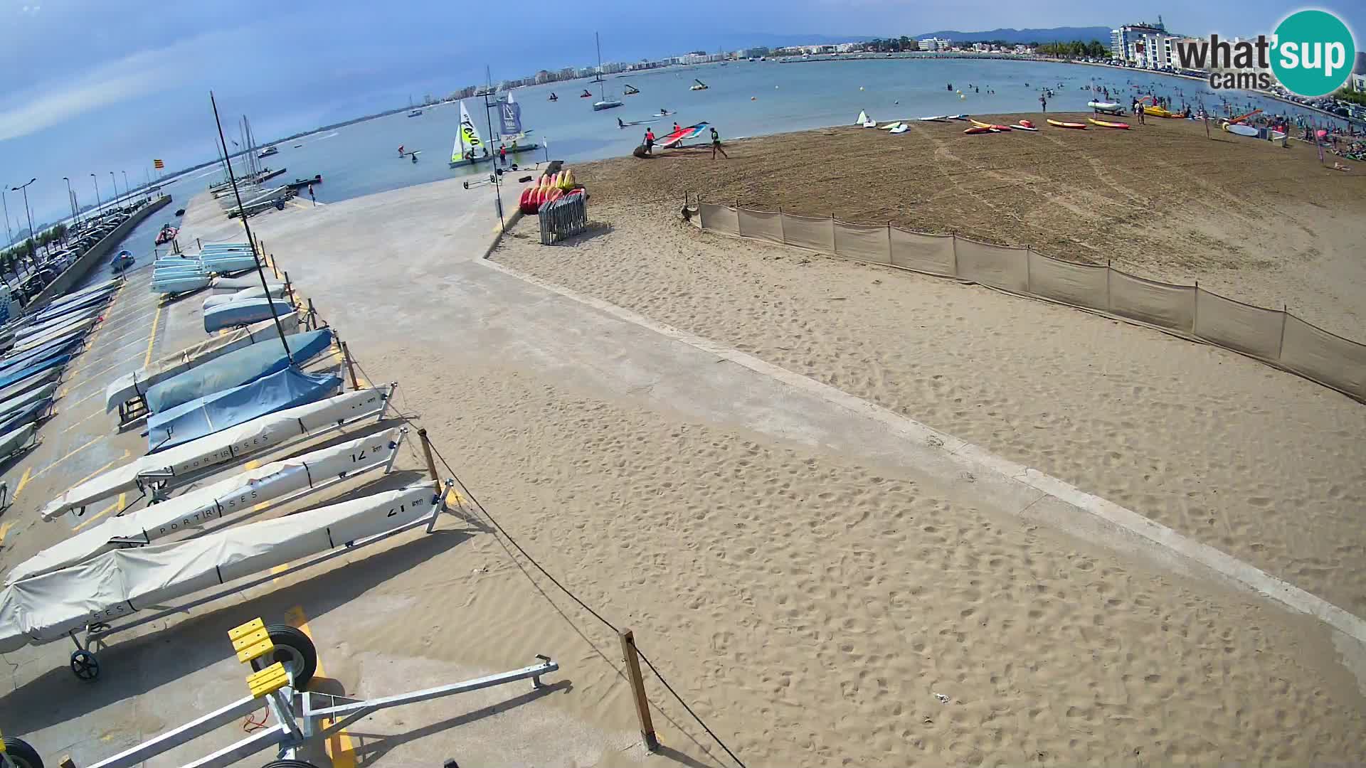 Webcam Hafen von Roses – Costa Brava – Strand La Perola