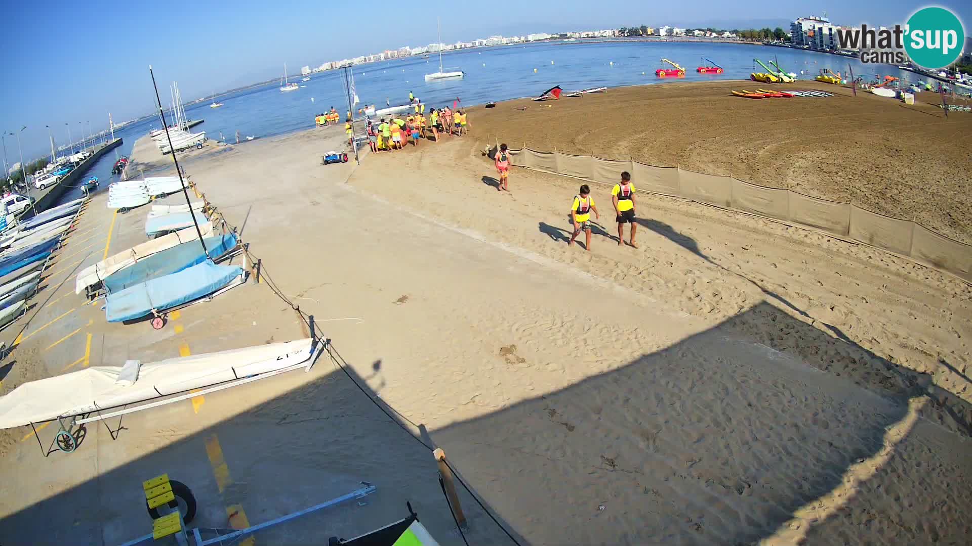 Roses webcam Port – Costa Brava – plage La Perola