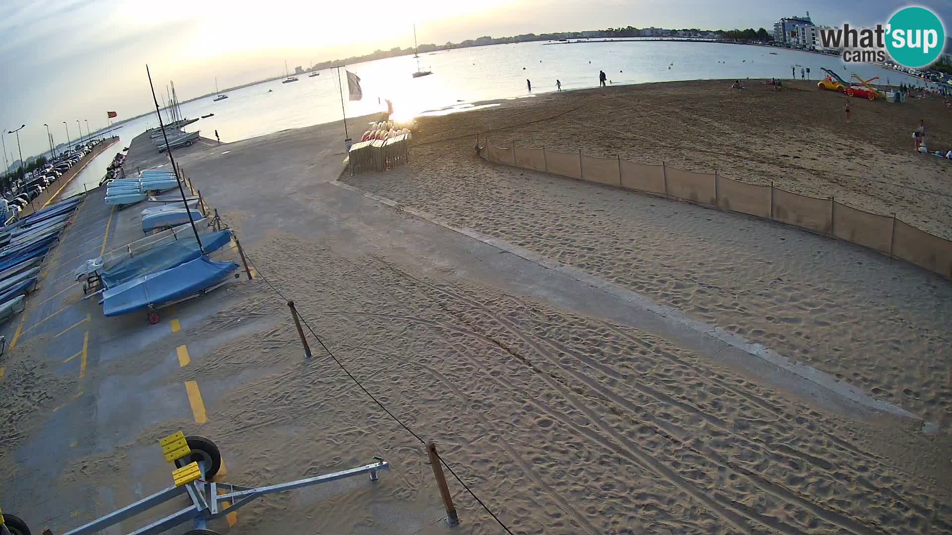 Webcam Hafen von Roses – Costa Brava – Strand La Perola