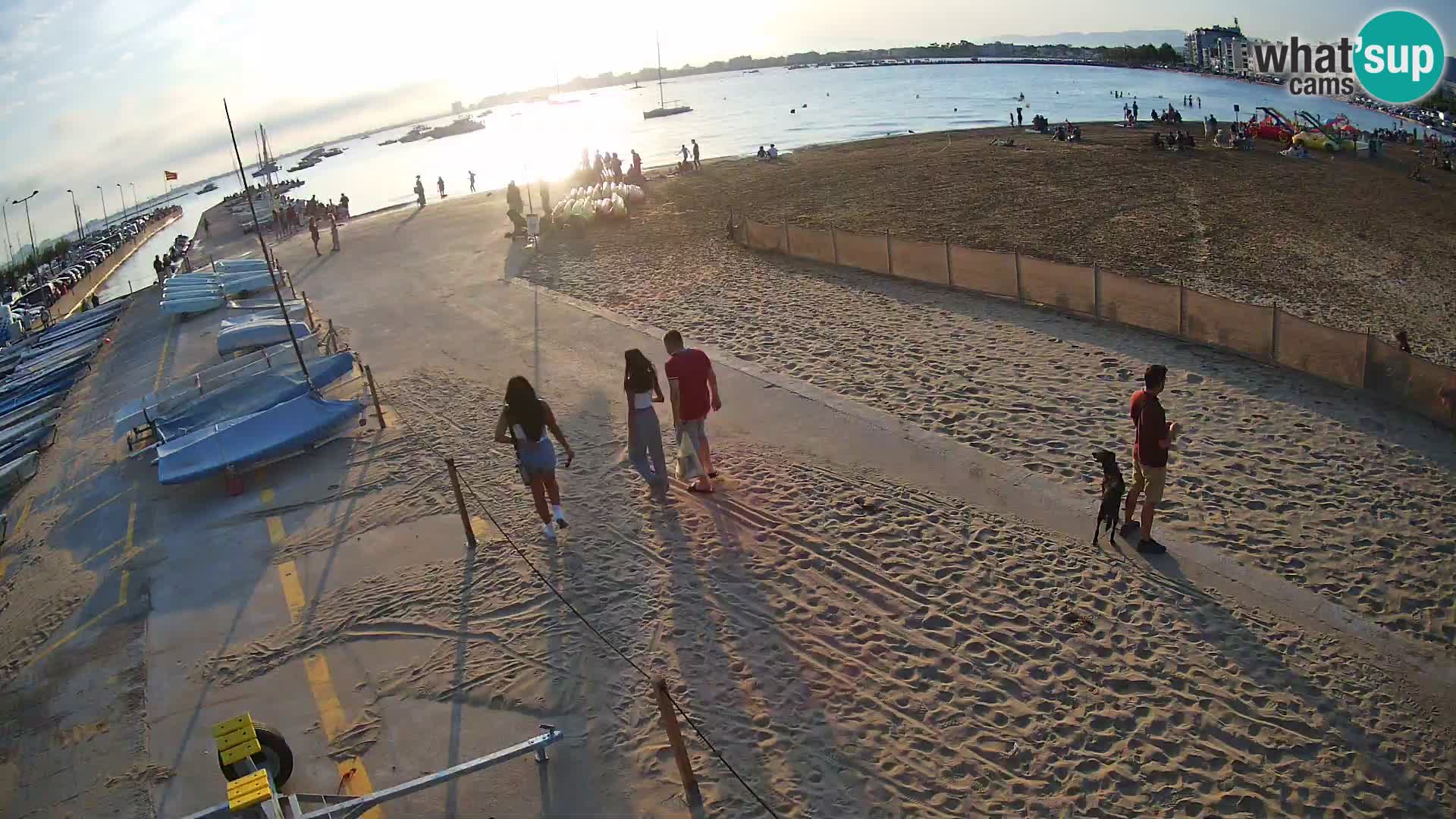Web kamera Roses marina – Costa Brava – plaža La Perola