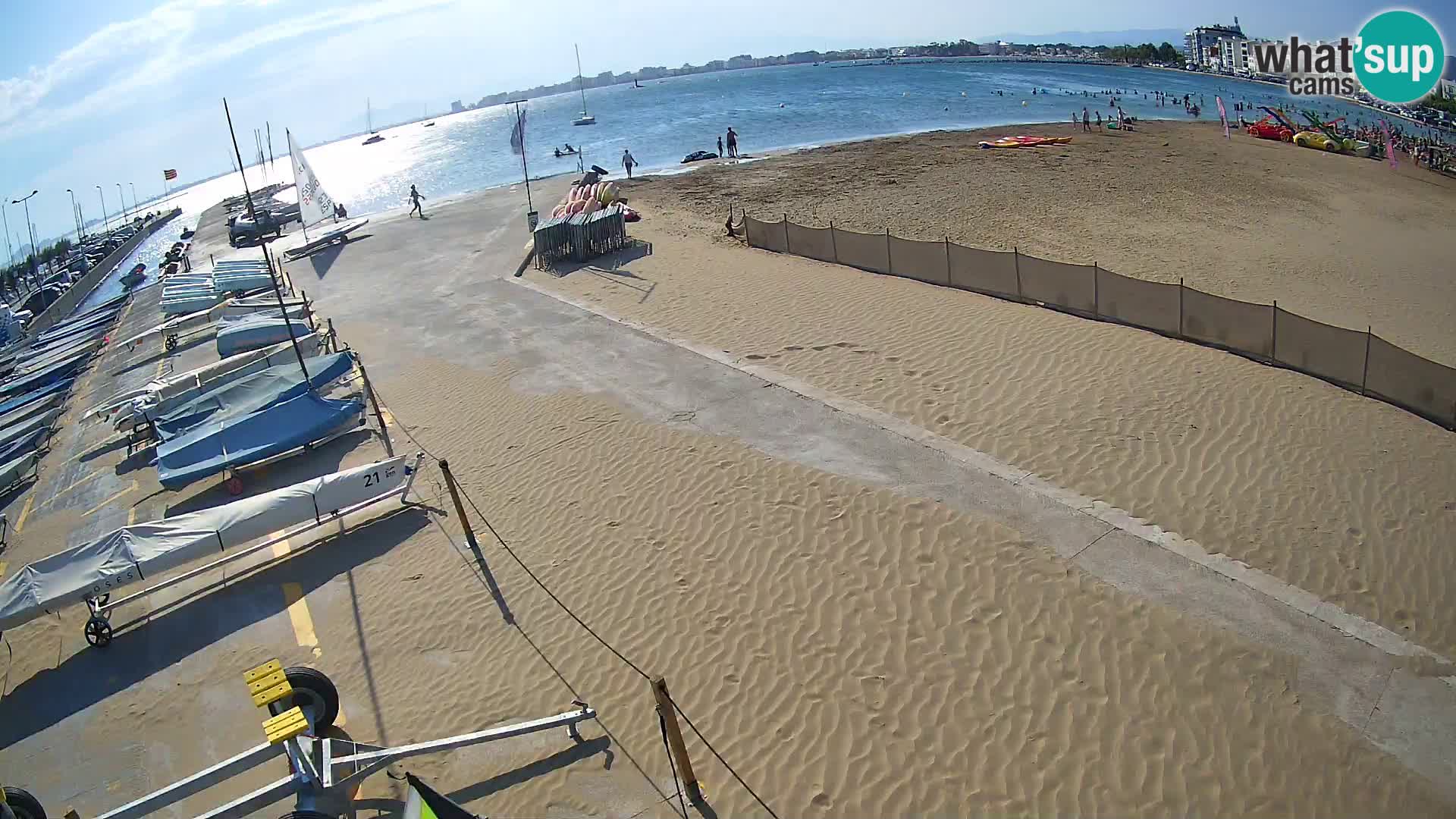 Webcam Hafen von Roses – Costa Brava – Strand La Perola