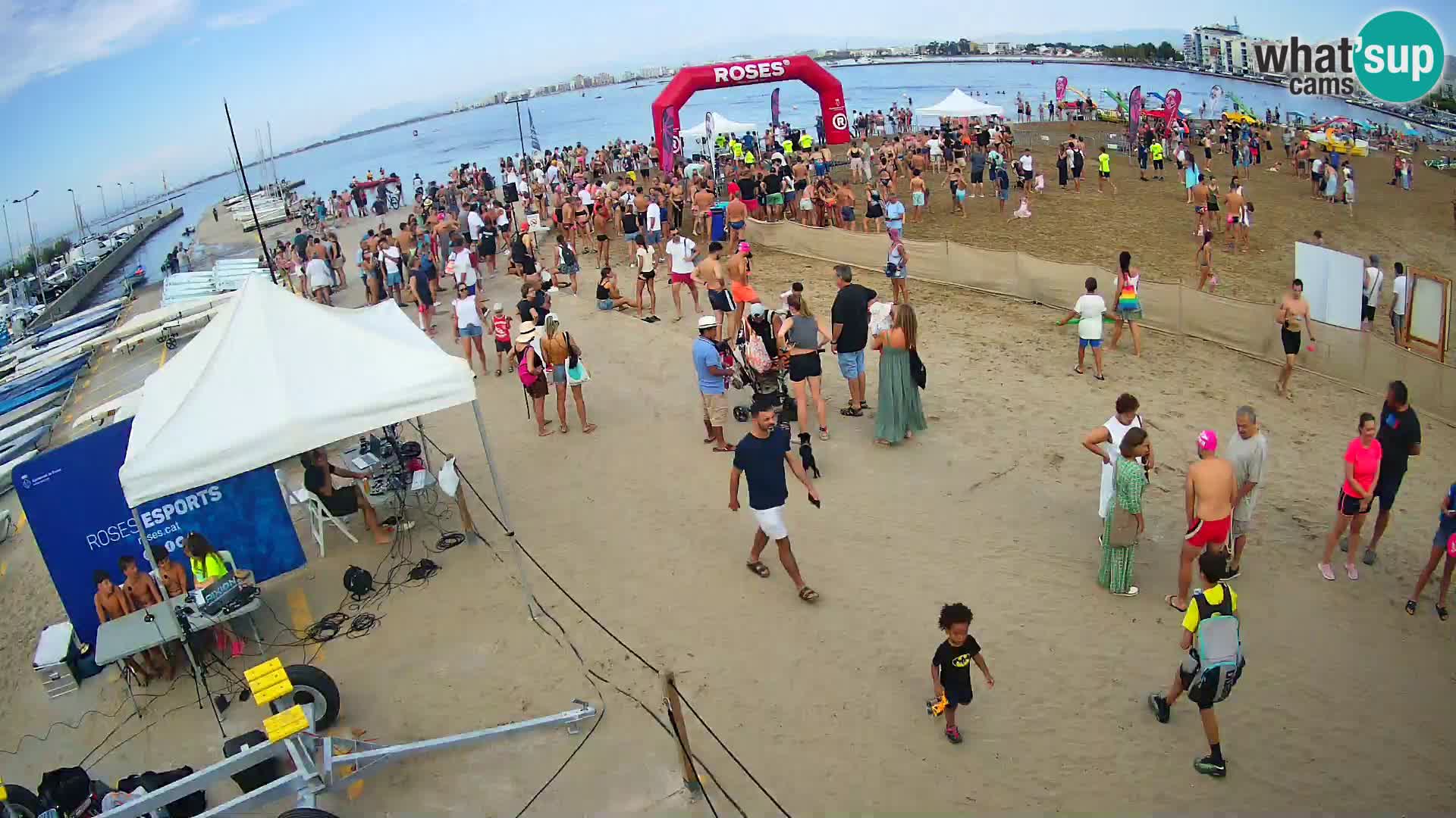 Webcam Port of Roses – Costa Brava – La Perola Beach