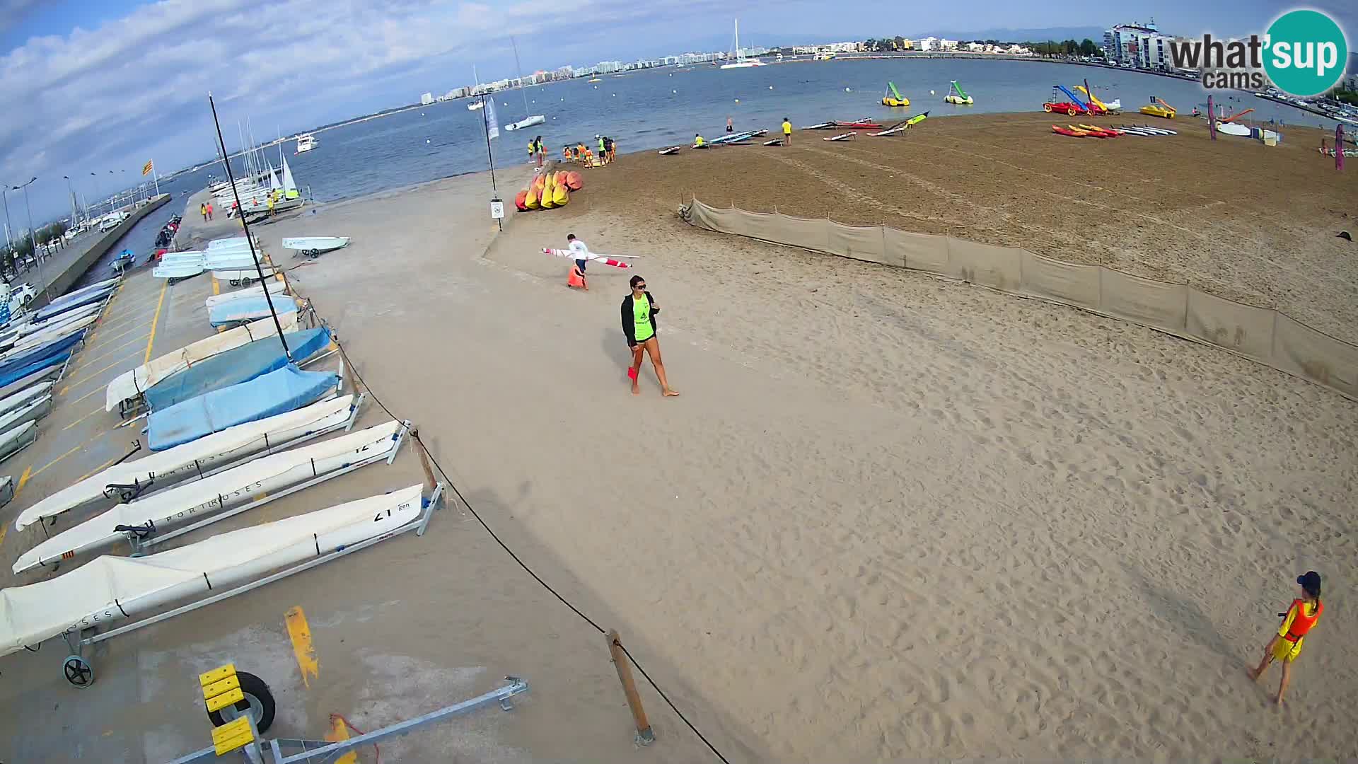 Webcam Hafen von Roses – Costa Brava – Strand La Perola