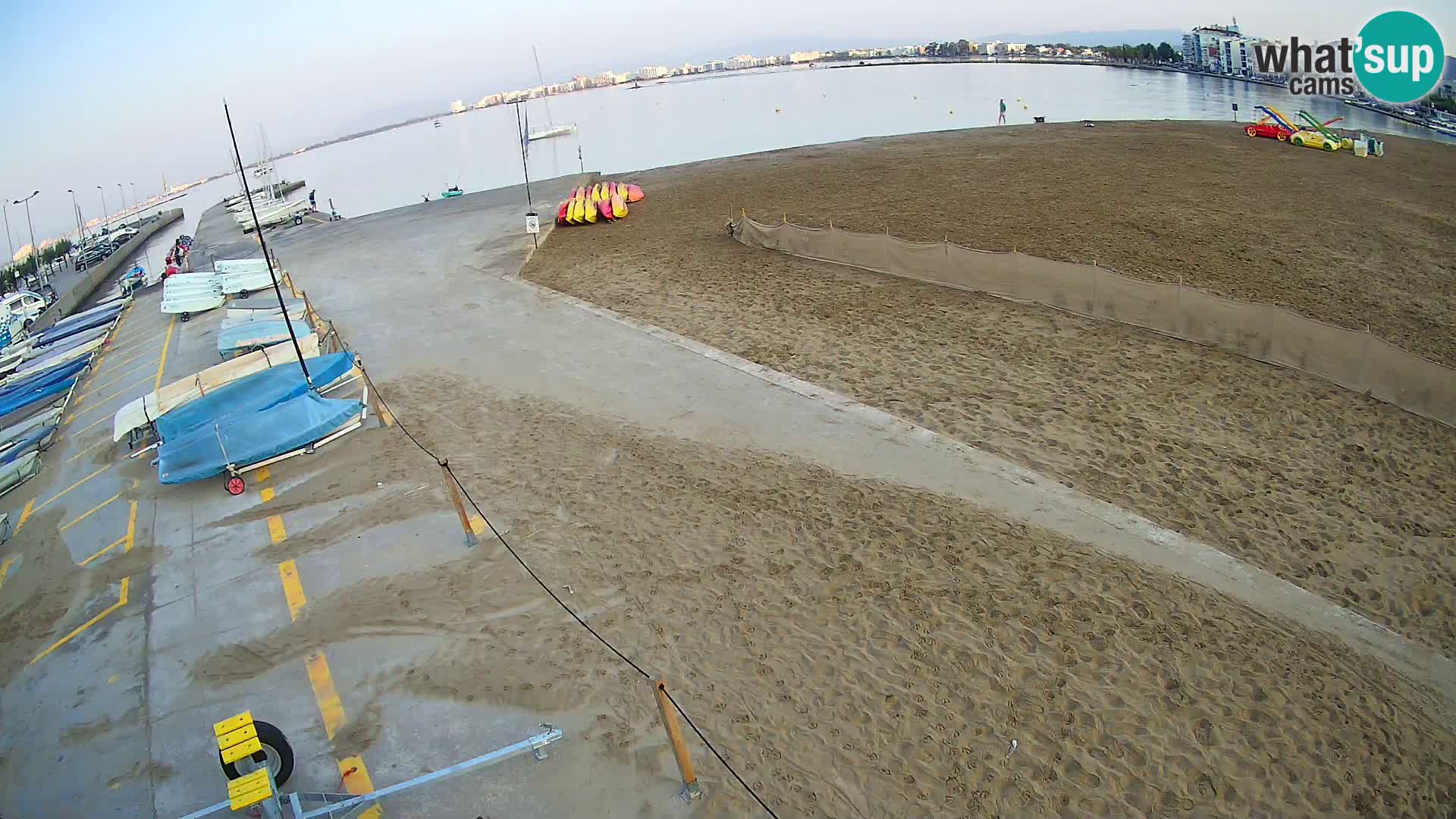 Roses webcam Port – Costa Brava – plage La Perola