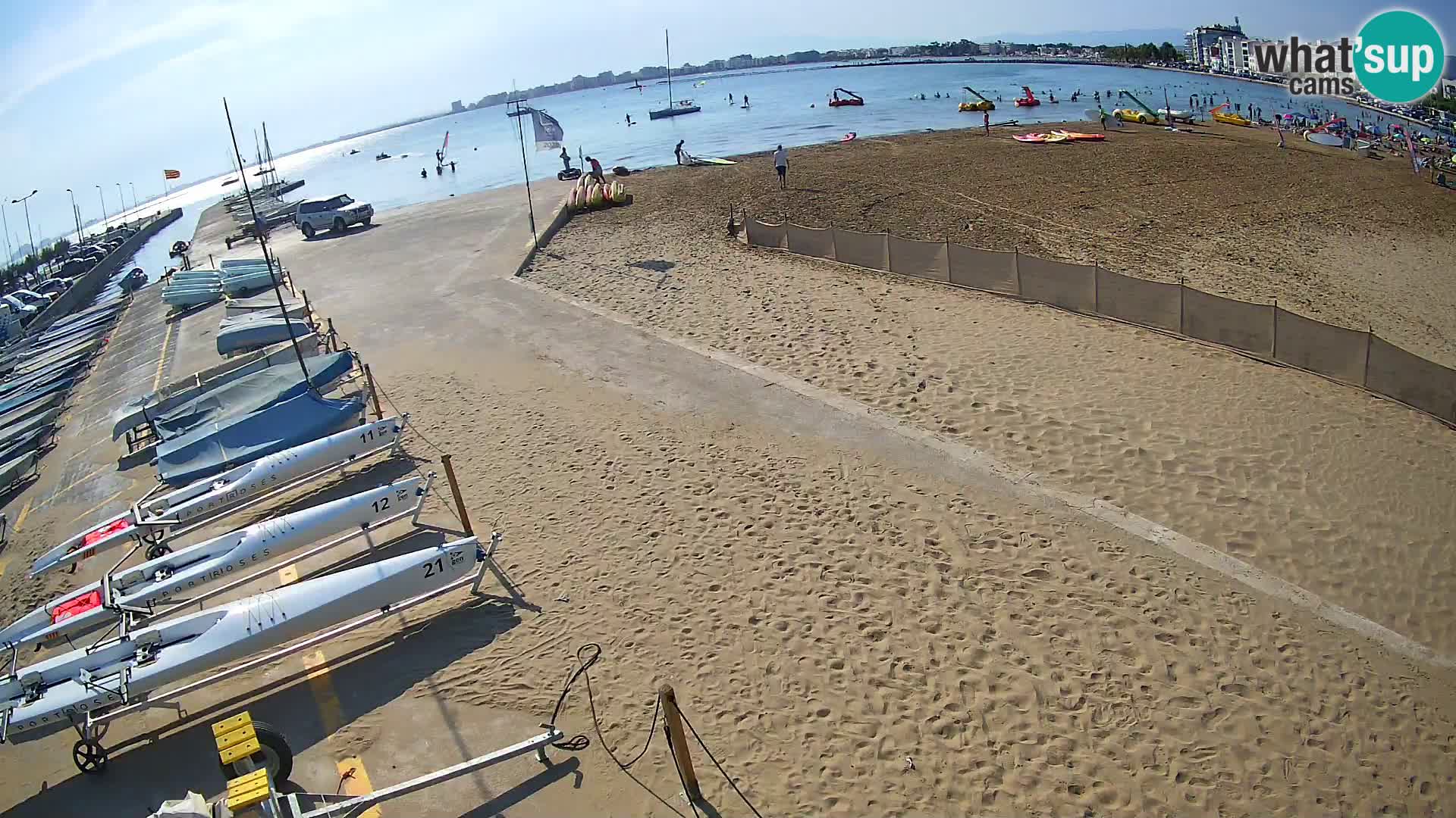 Kamera Roses marina – Costa Brava – plaža La Perola
