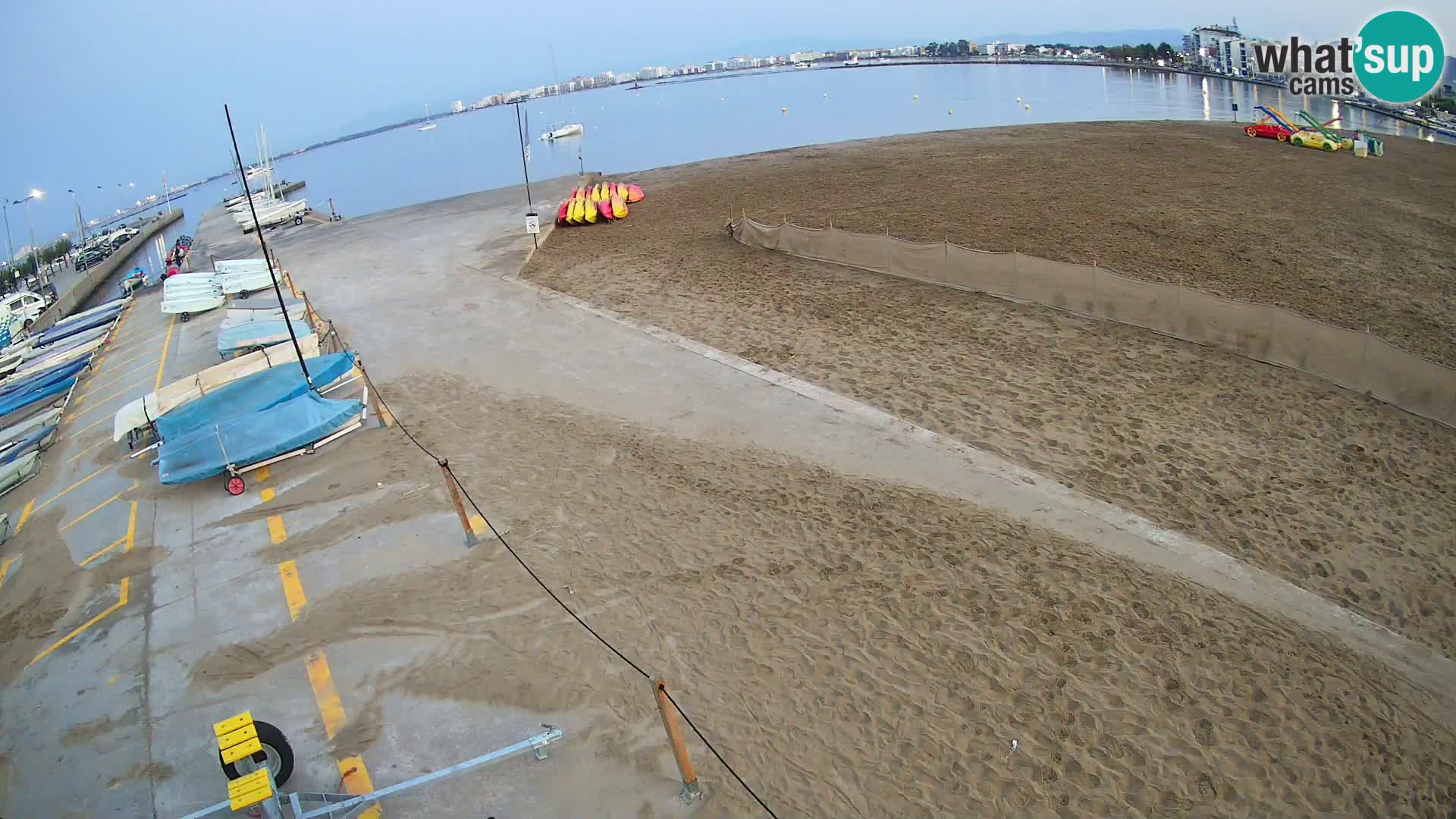 Webcam porto di Roses – Costa Brava – spiaggia La Perola