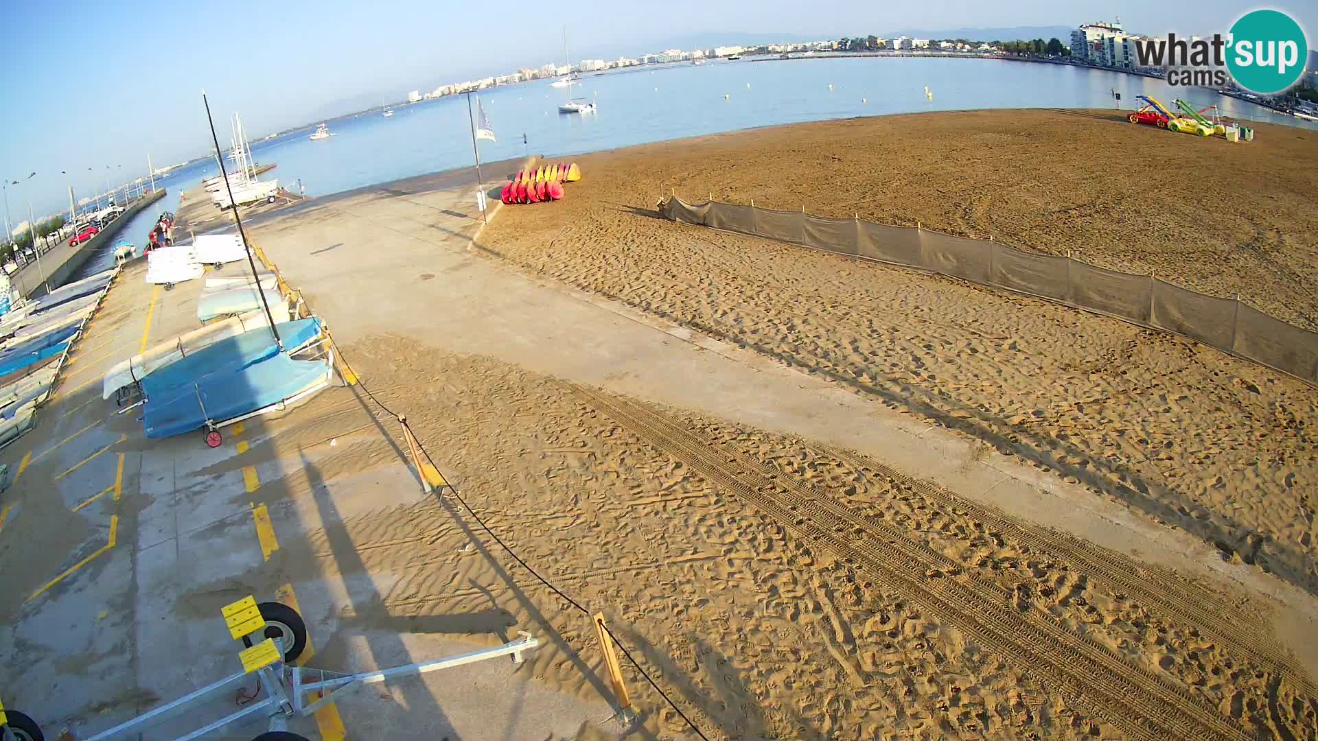 Webcam Port of Roses – Costa Brava – La Perola Beach