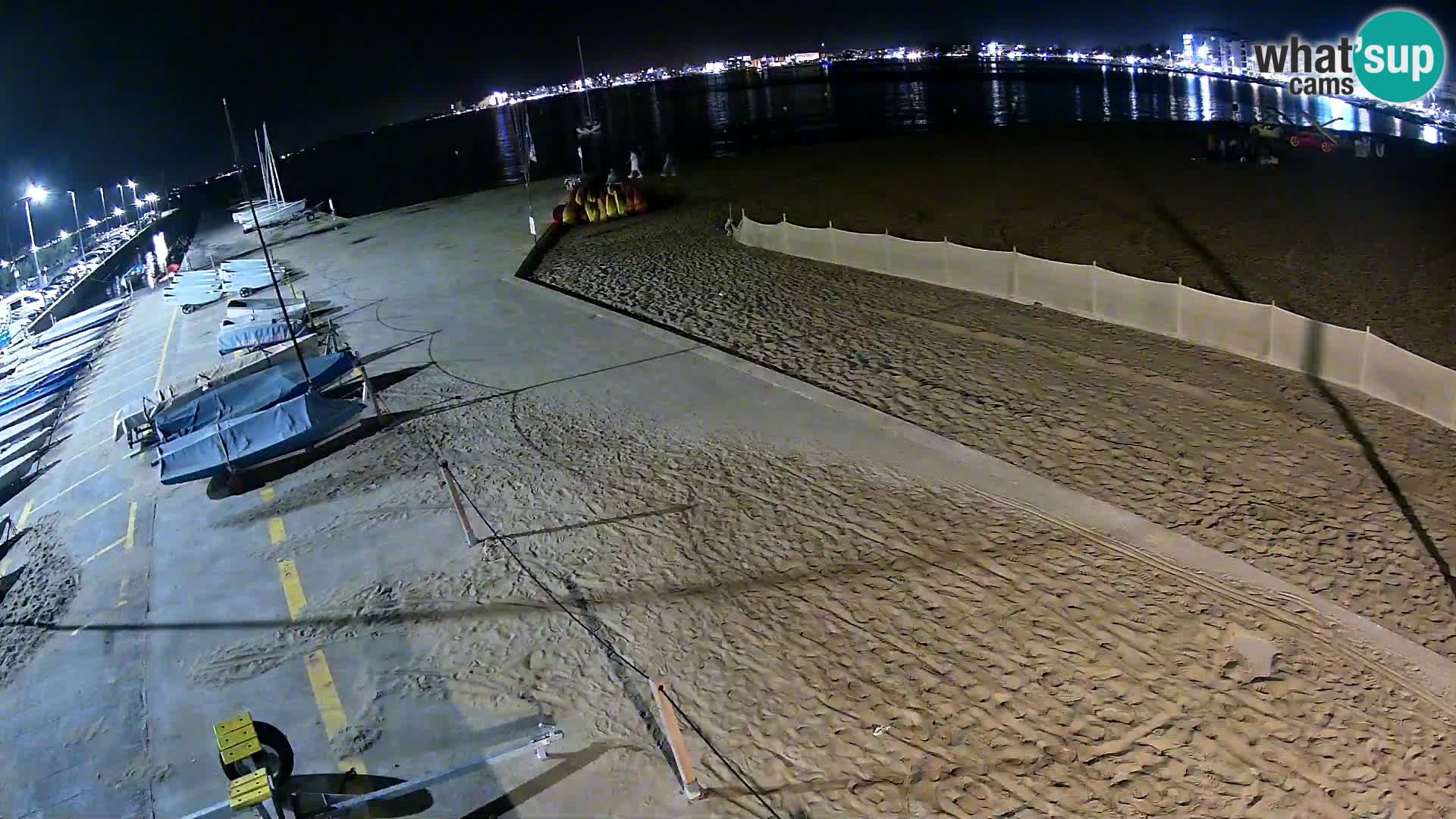 Web kamera Roses marina – Costa Brava – plaža La Perola
