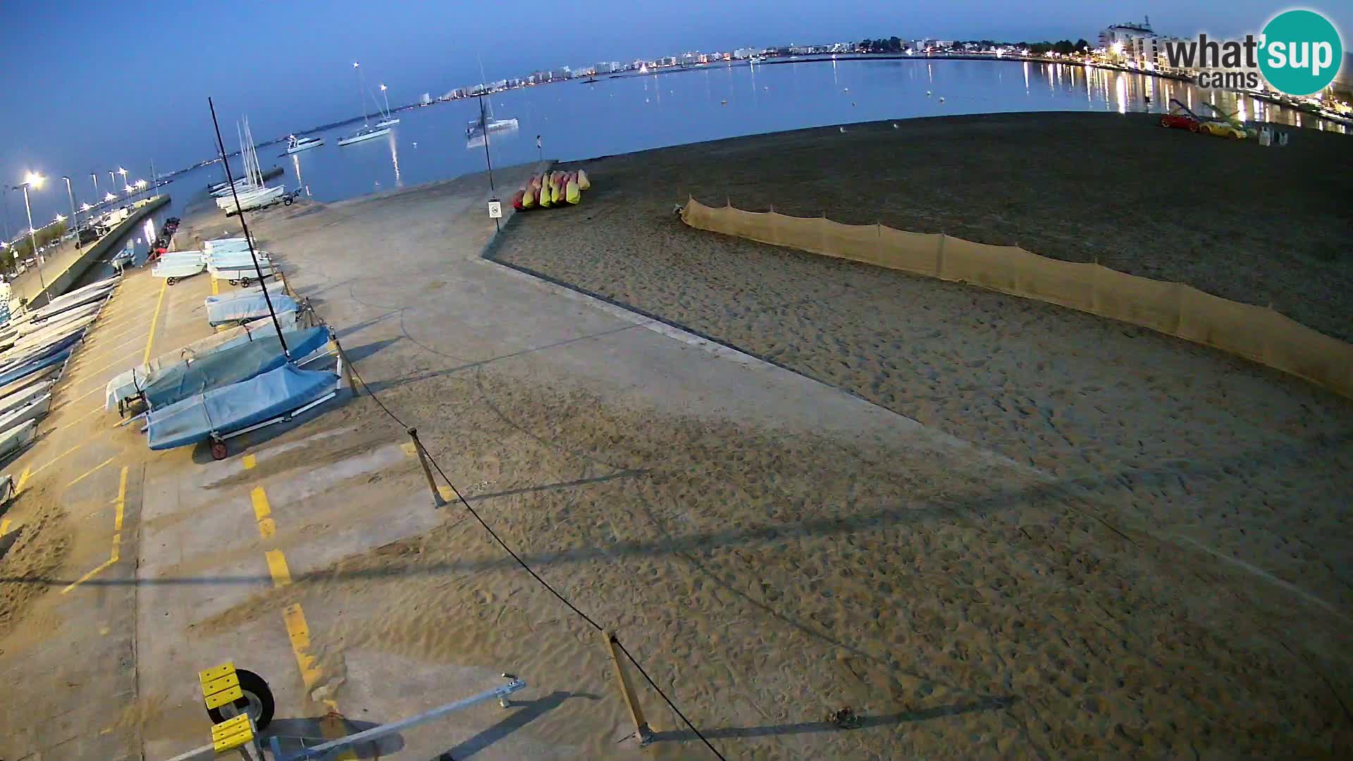 Roses webcam Port – Costa Brava – plage La Perola