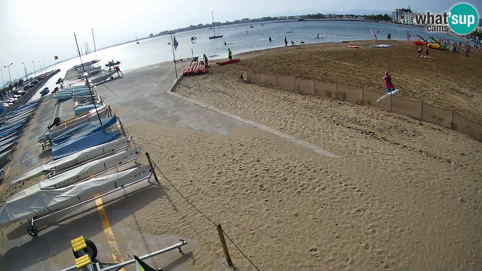 Webcam porto di Roses – Costa Brava – spiaggia La Perola