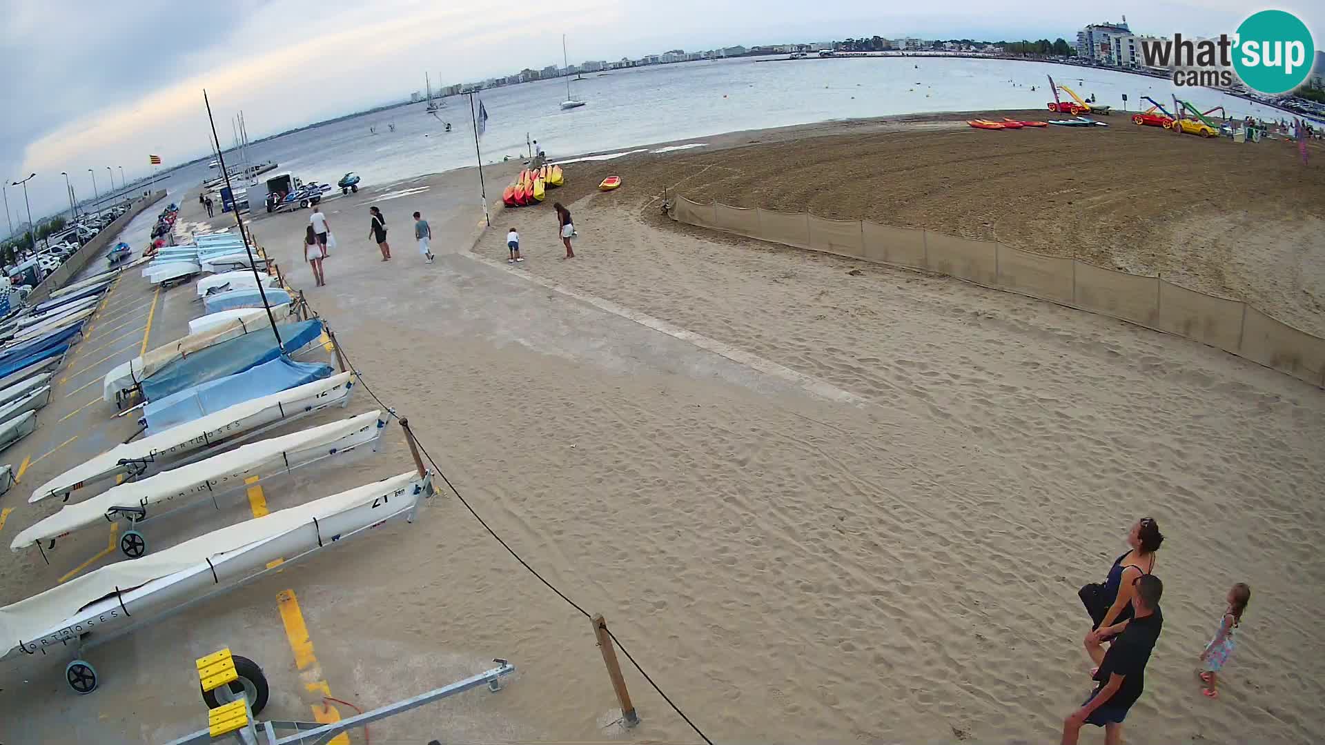 Webcam porto di Roses – Costa Brava – spiaggia La Perola