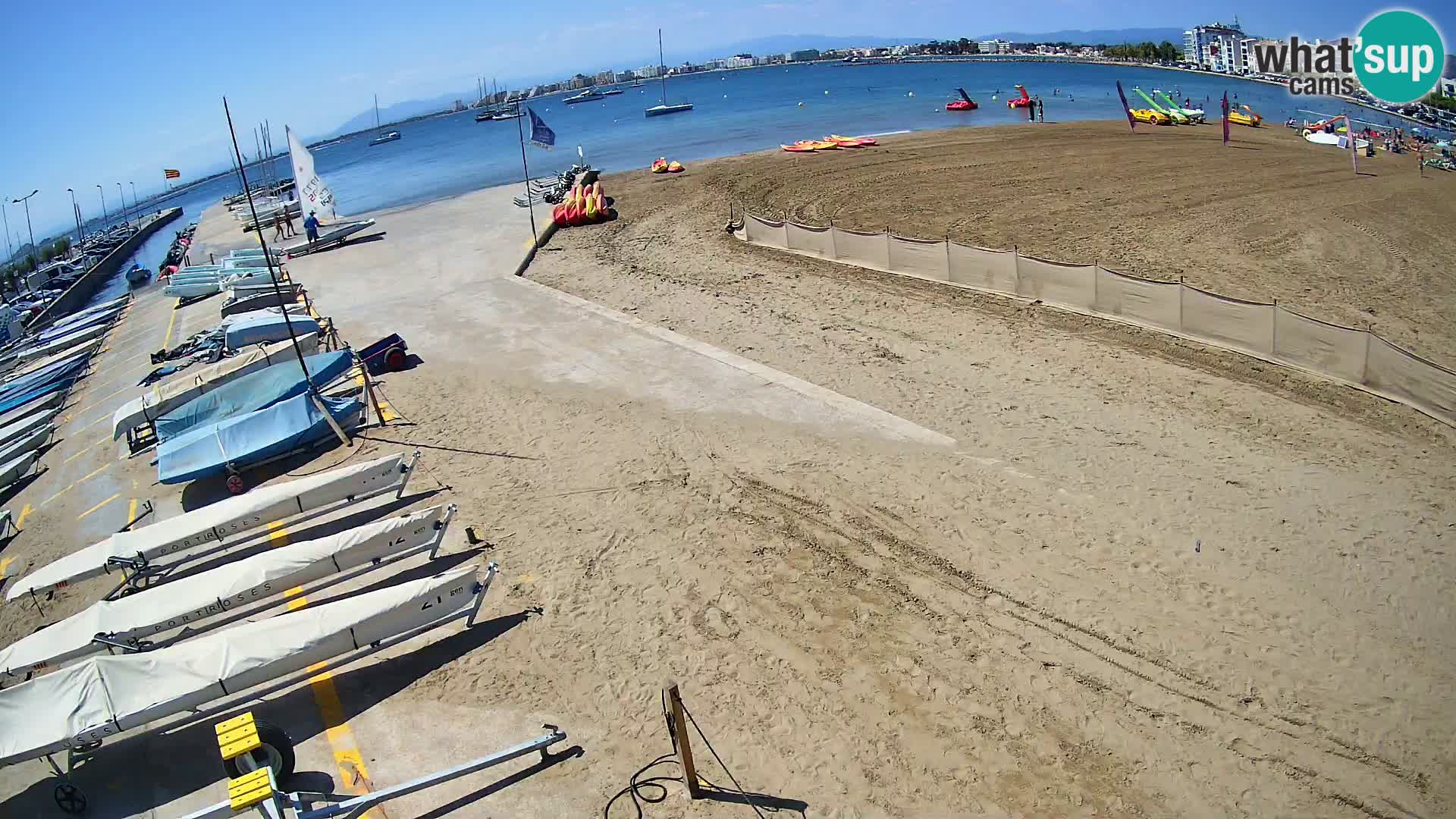 Webcam Port of Roses – Costa Brava – La Perola Beach