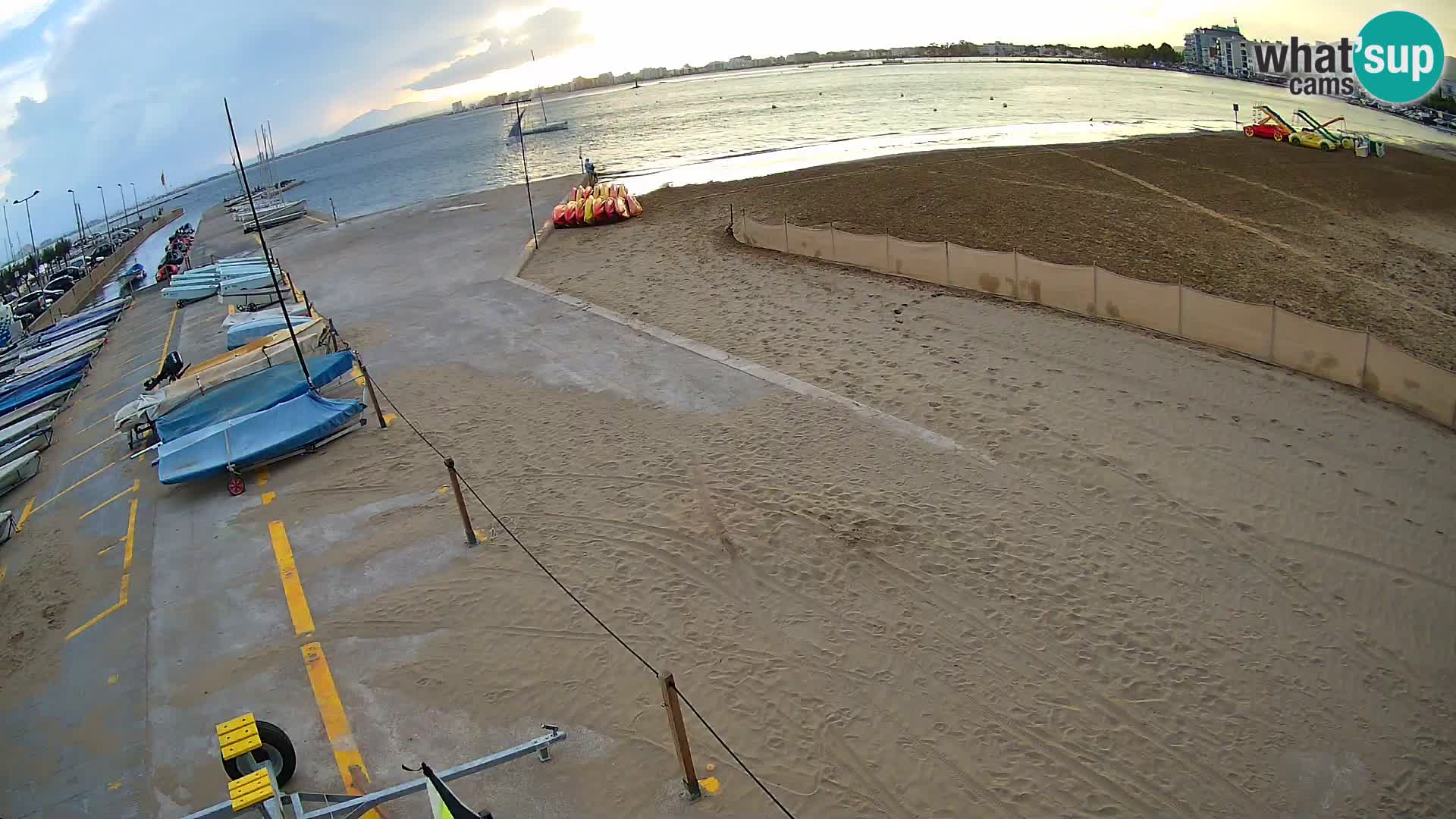 Webcam porto di Roses – Costa Brava – spiaggia La Perola