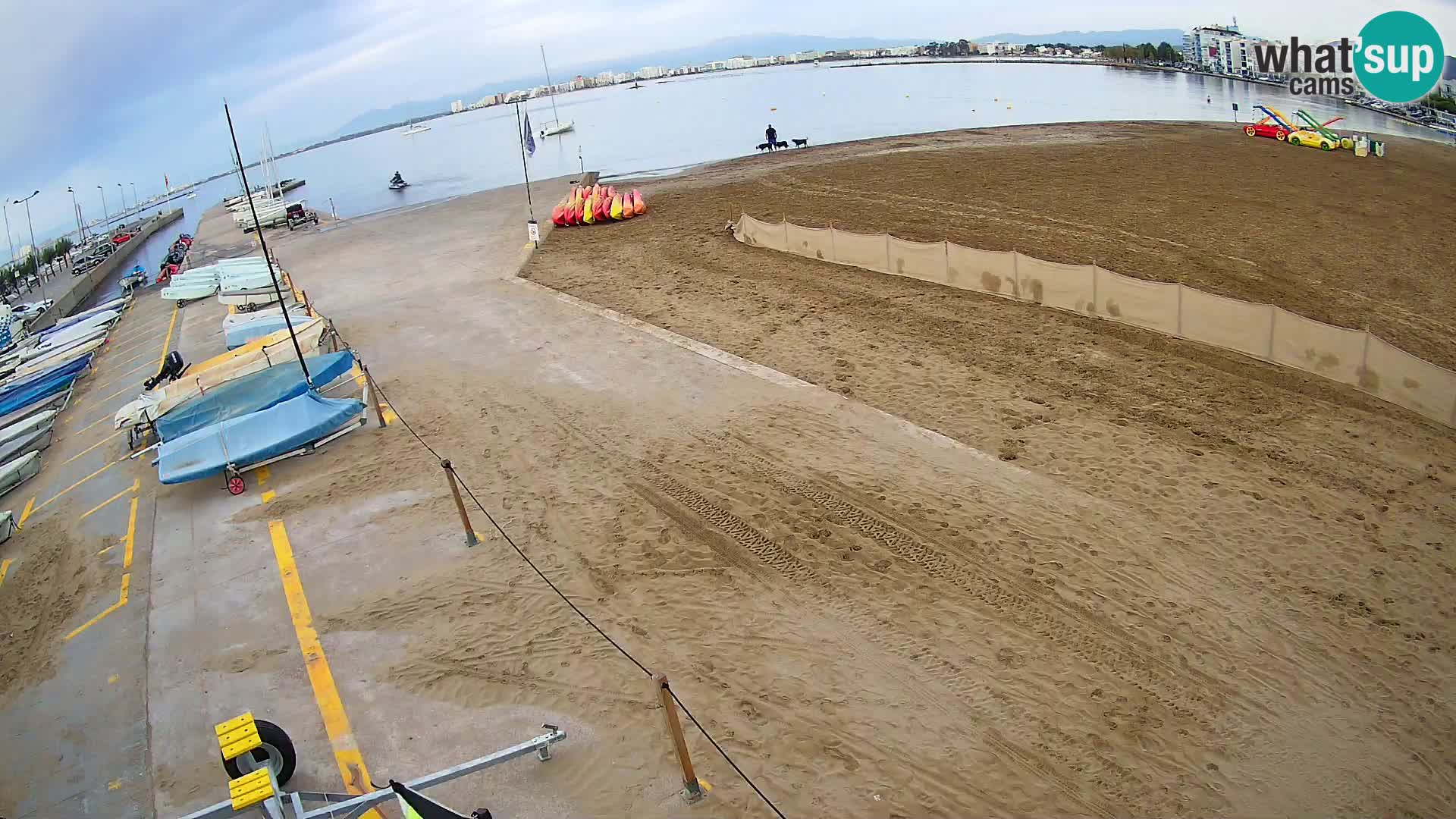 Roses webcam Port – Costa Brava – plage La Perola