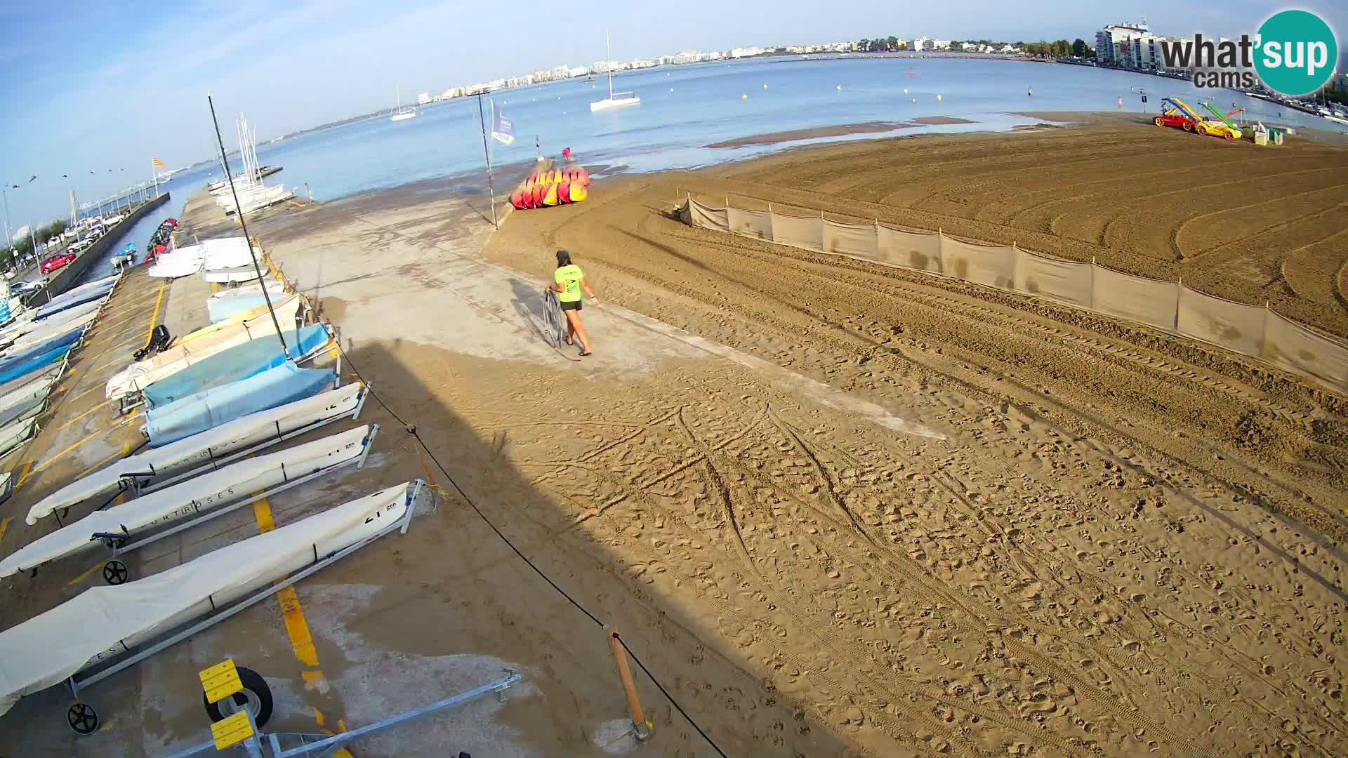 Roses webcam Port – Costa Brava – plage La Perola