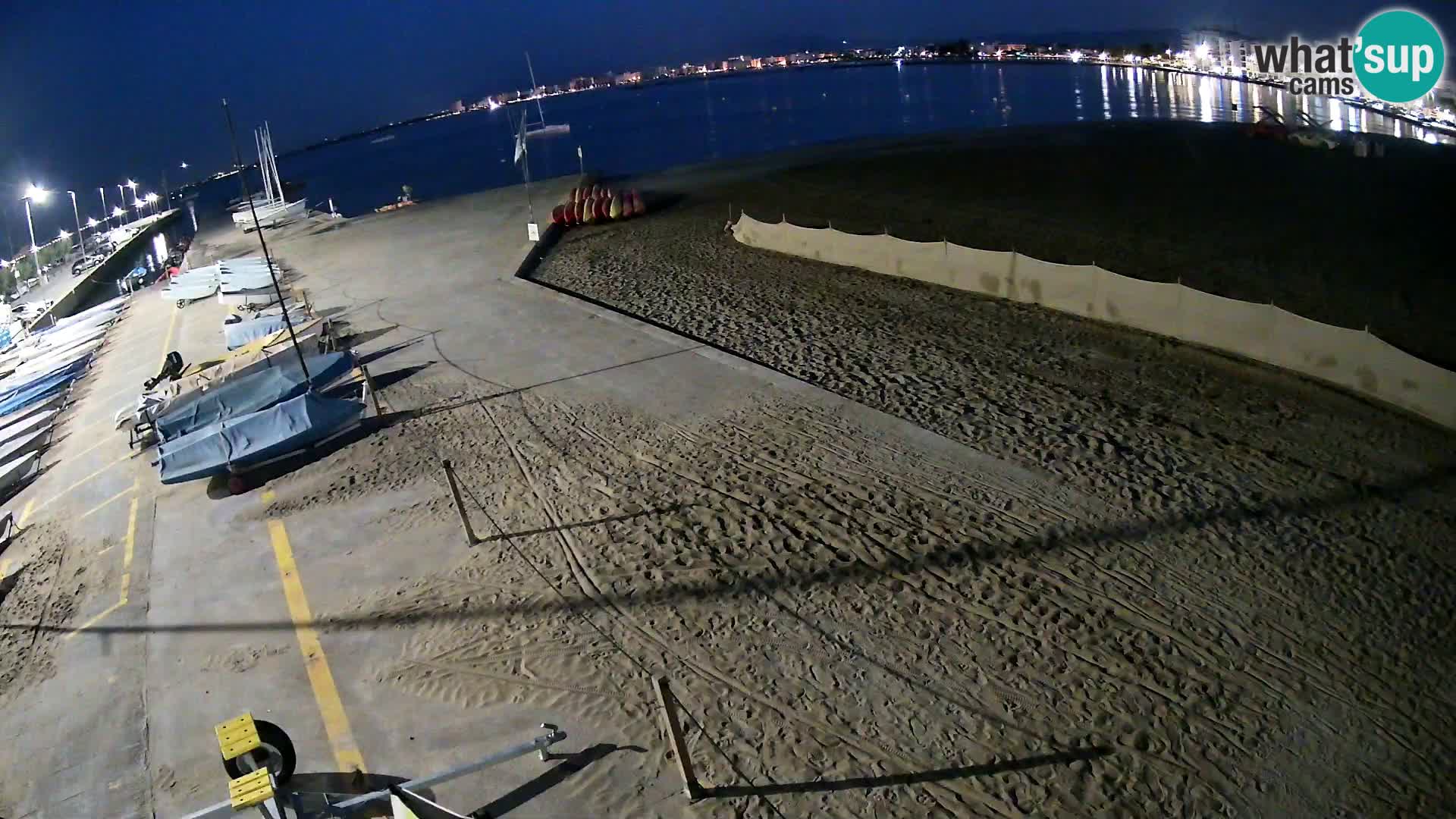 Roses webcam Port – Costa Brava – plage La Perola