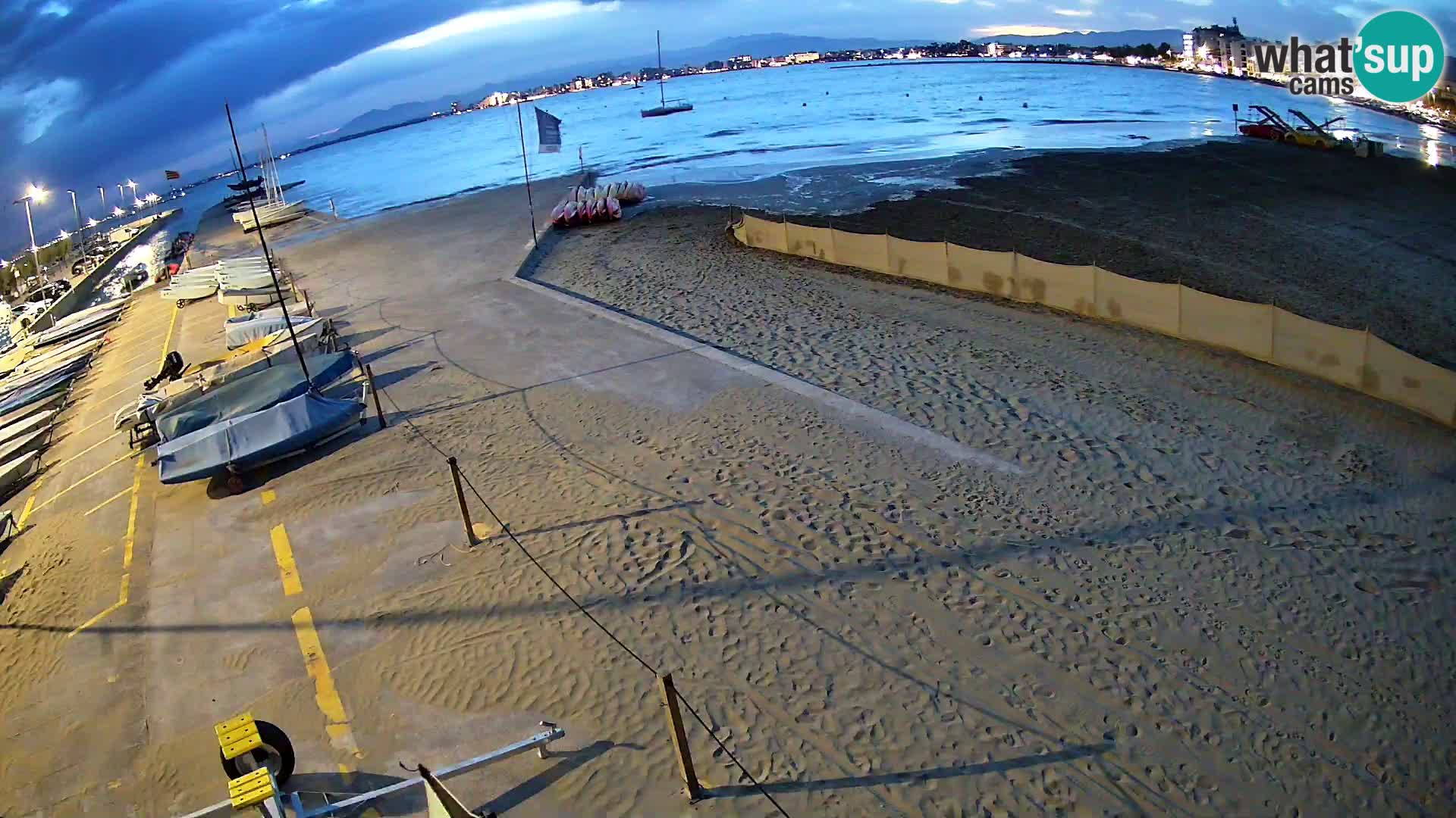 Webcam porto di Roses – Costa Brava – spiaggia La Perola