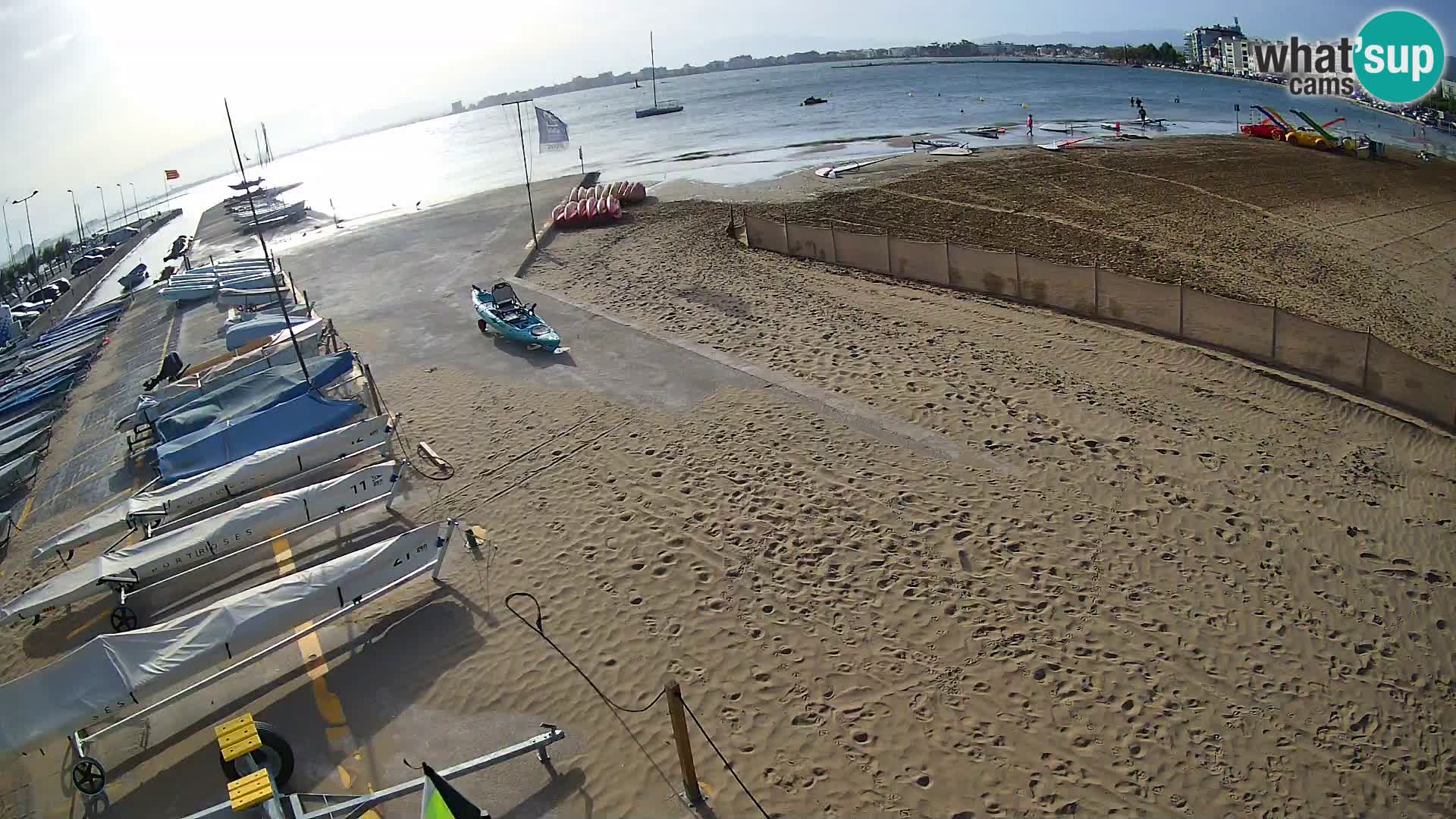 Webcam porto di Roses – Costa Brava – spiaggia La Perola