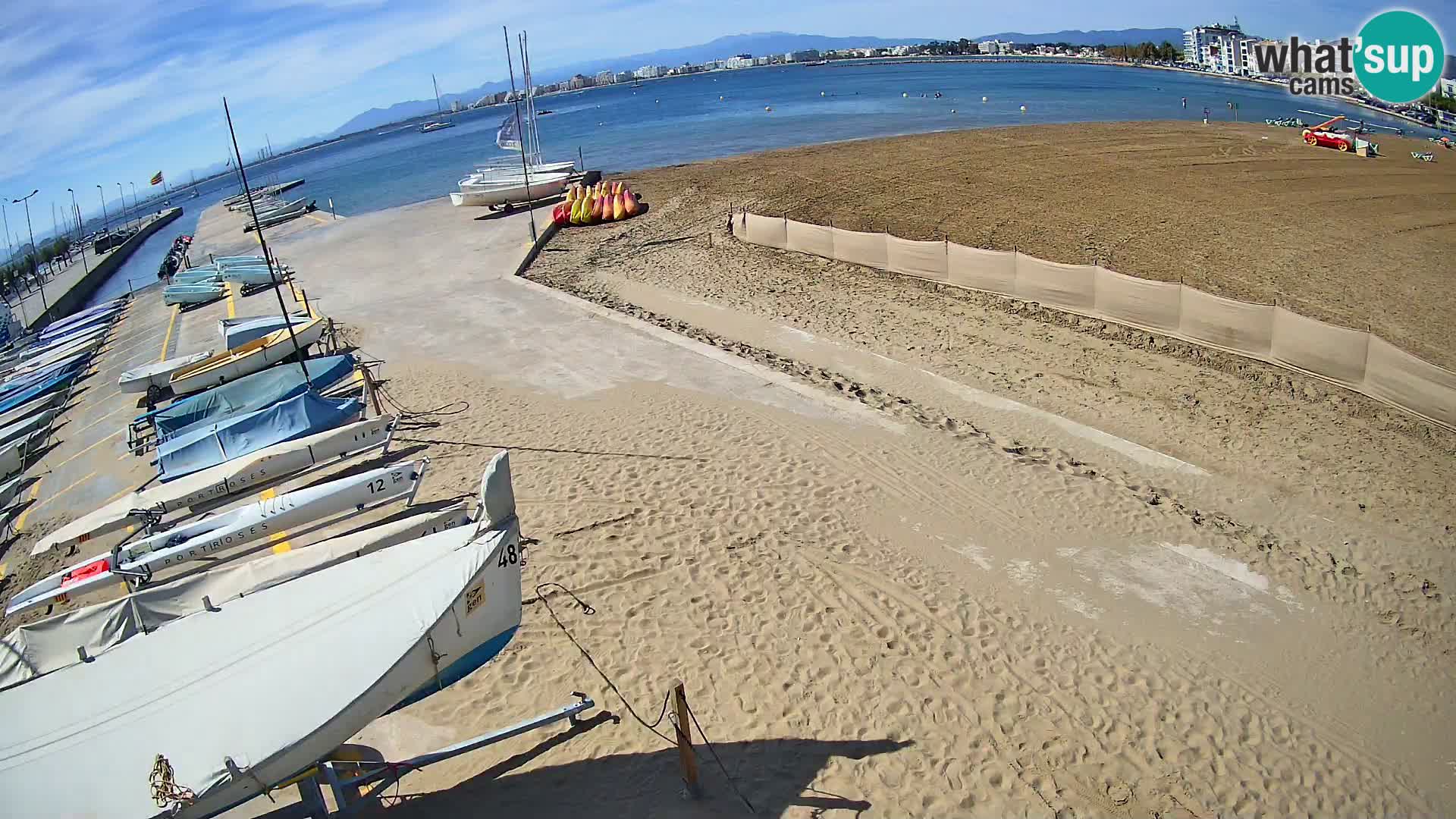 Kamera Roses marina – Costa Brava – plaža La Perola