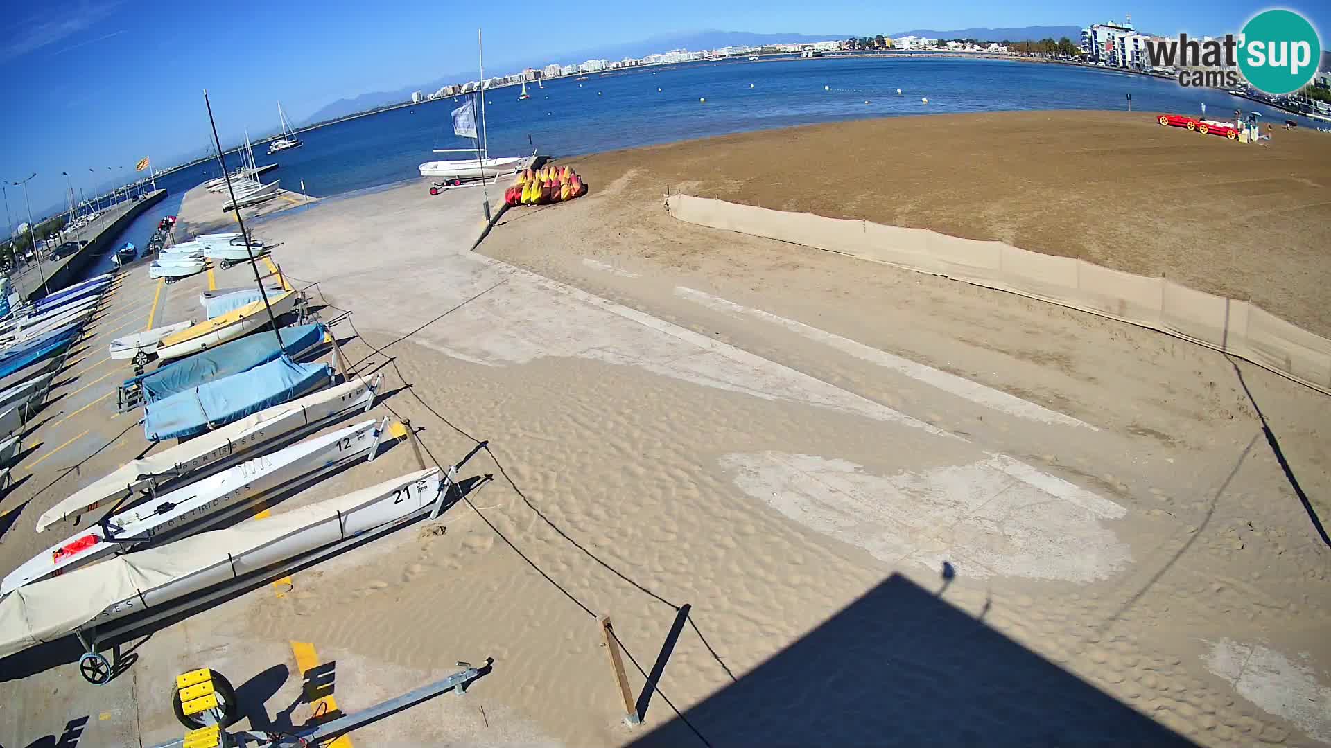 Webcam Port of Roses – Costa Brava – La Perola Beach