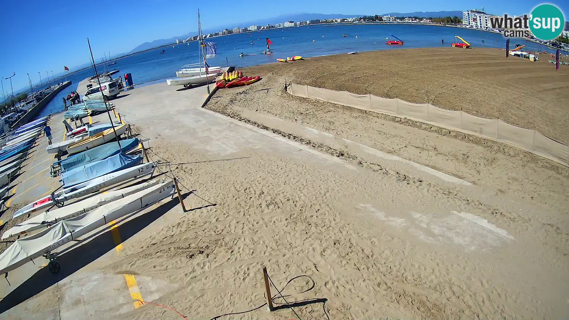 Kamera Roses marina – Costa Brava – plaža La Perola