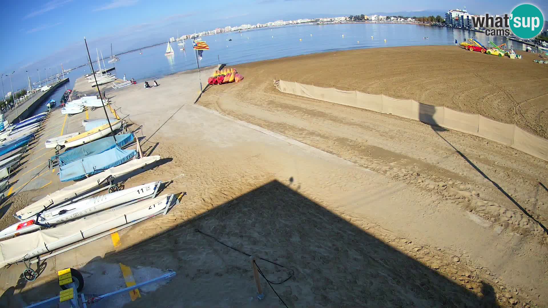 Webcam Port of Roses – Costa Brava – La Perola Beach