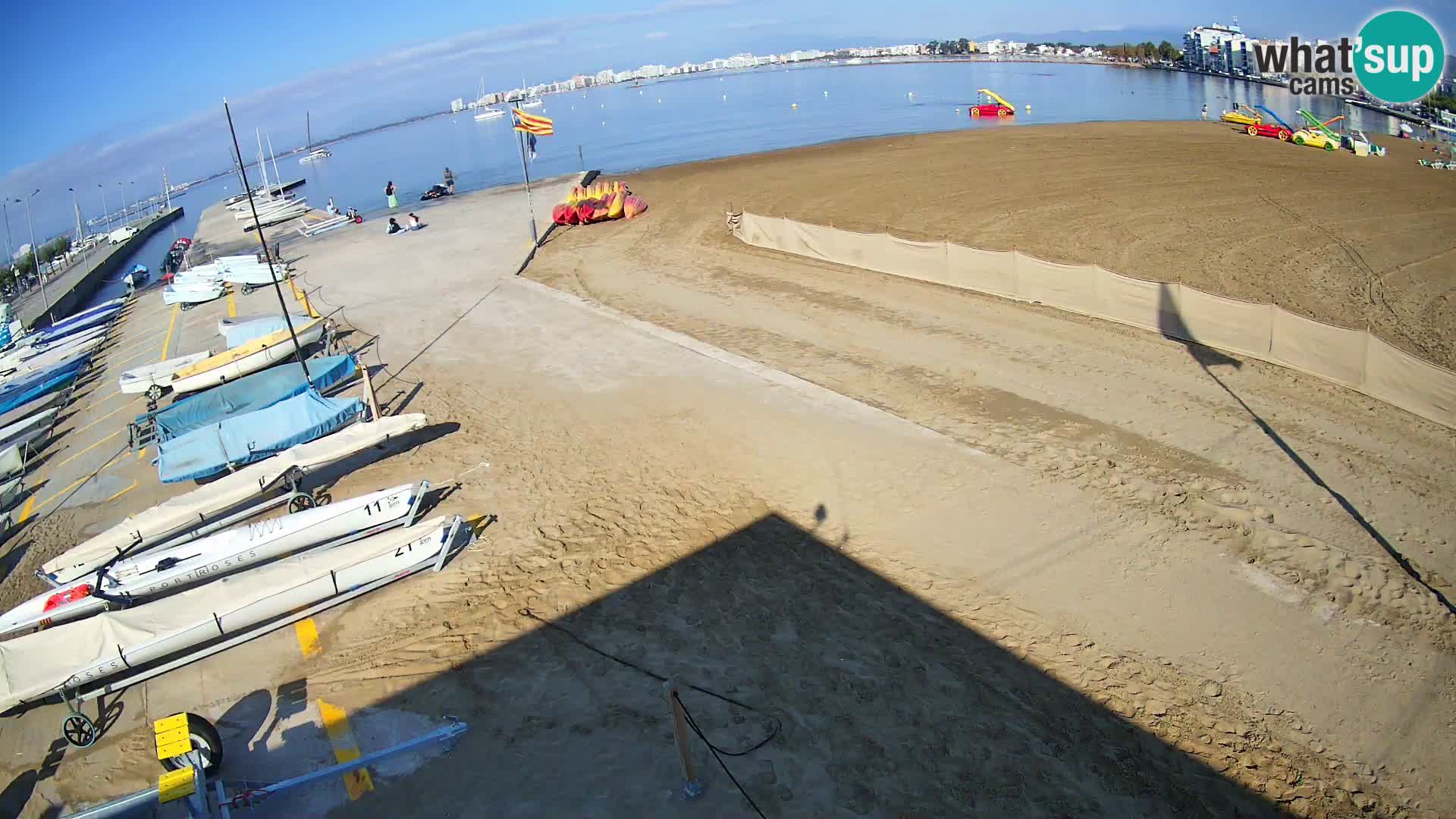 Webcam Port of Roses – Costa Brava – La Perola Beach