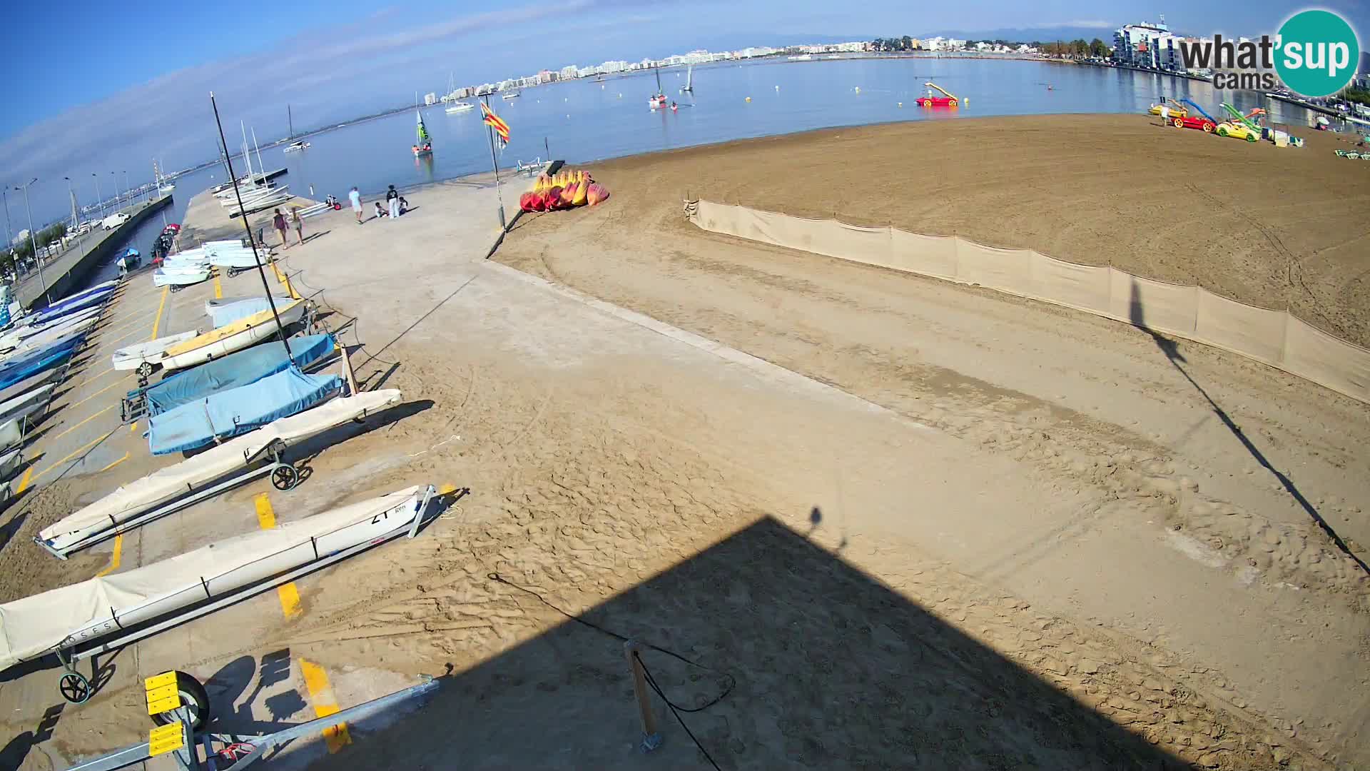 Webcam porto di Roses – Costa Brava – spiaggia La Perola