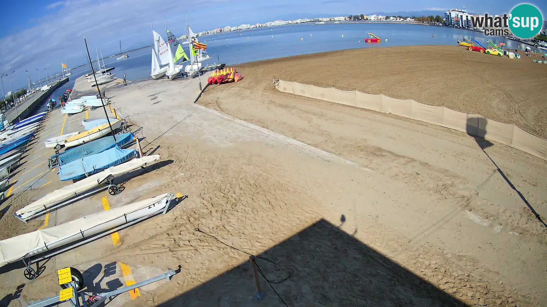 Webcam porto di Roses – Costa Brava – spiaggia La Perola