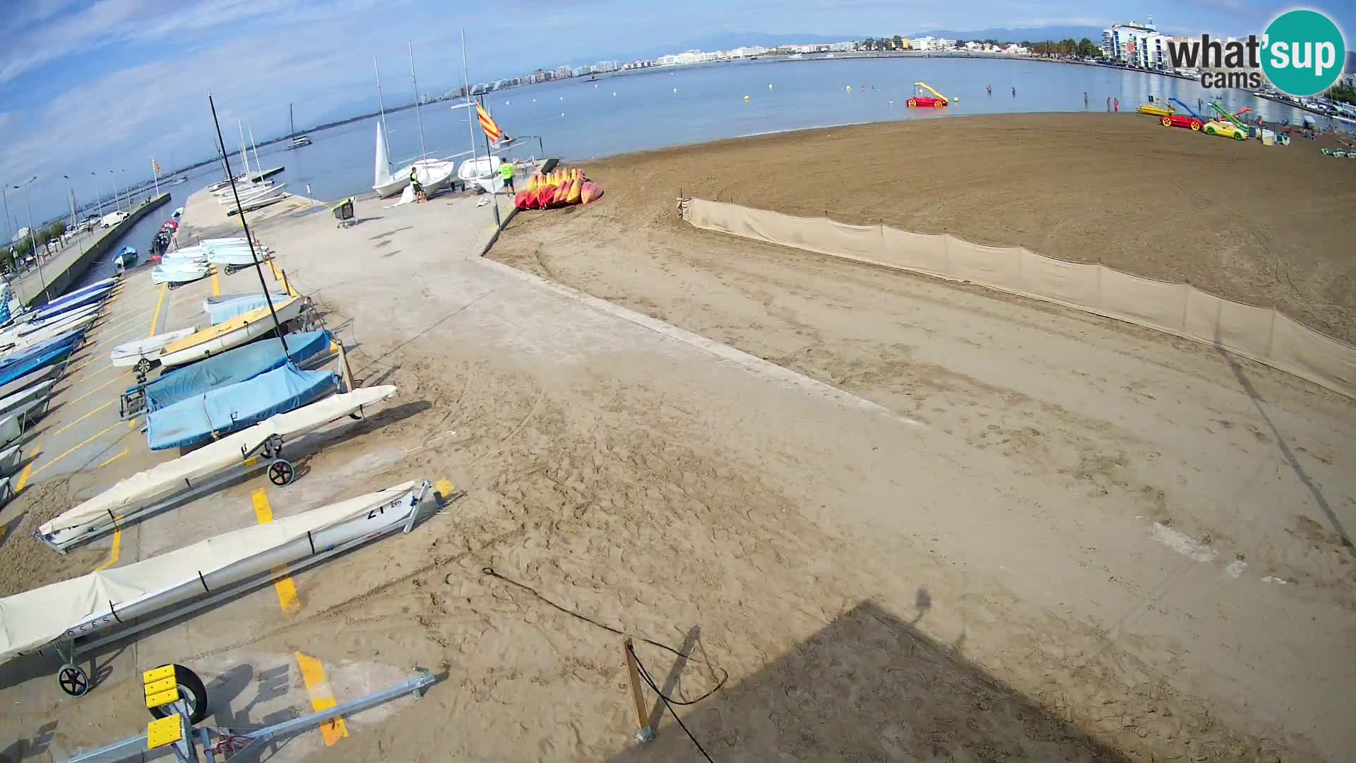 Webcam Hafen von Roses – Costa Brava – Strand La Perola