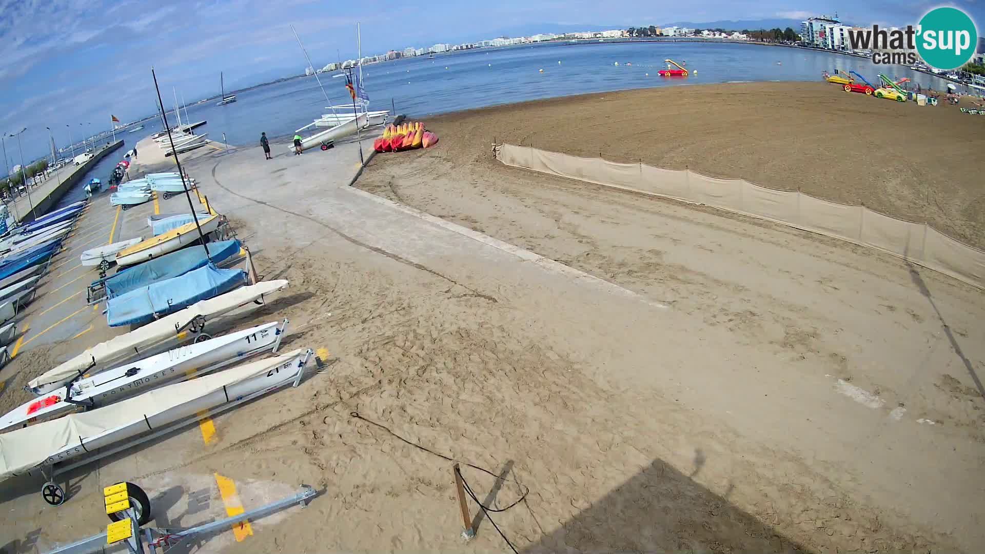 Webcam Hafen von Roses – Costa Brava – Strand La Perola
