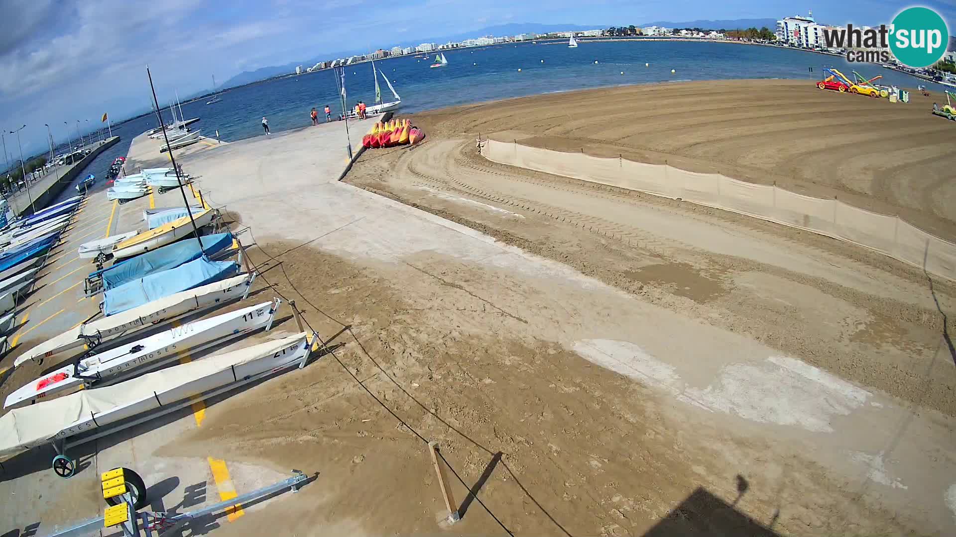 Webcam Hafen von Roses – Costa Brava – Strand La Perola