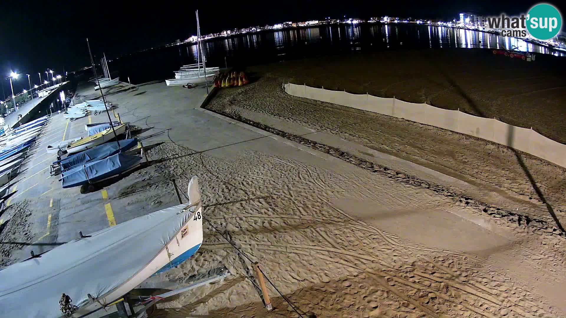Webcam Hafen von Roses – Costa Brava – Strand La Perola
