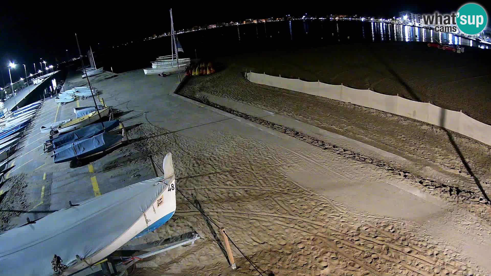 Webcam Hafen von Roses – Costa Brava – Strand La Perola