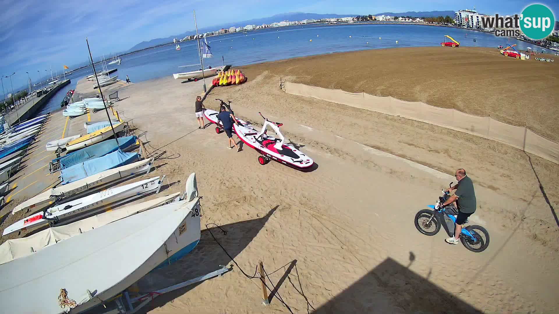Webcam Hafen von Roses – Costa Brava – Strand La Perola