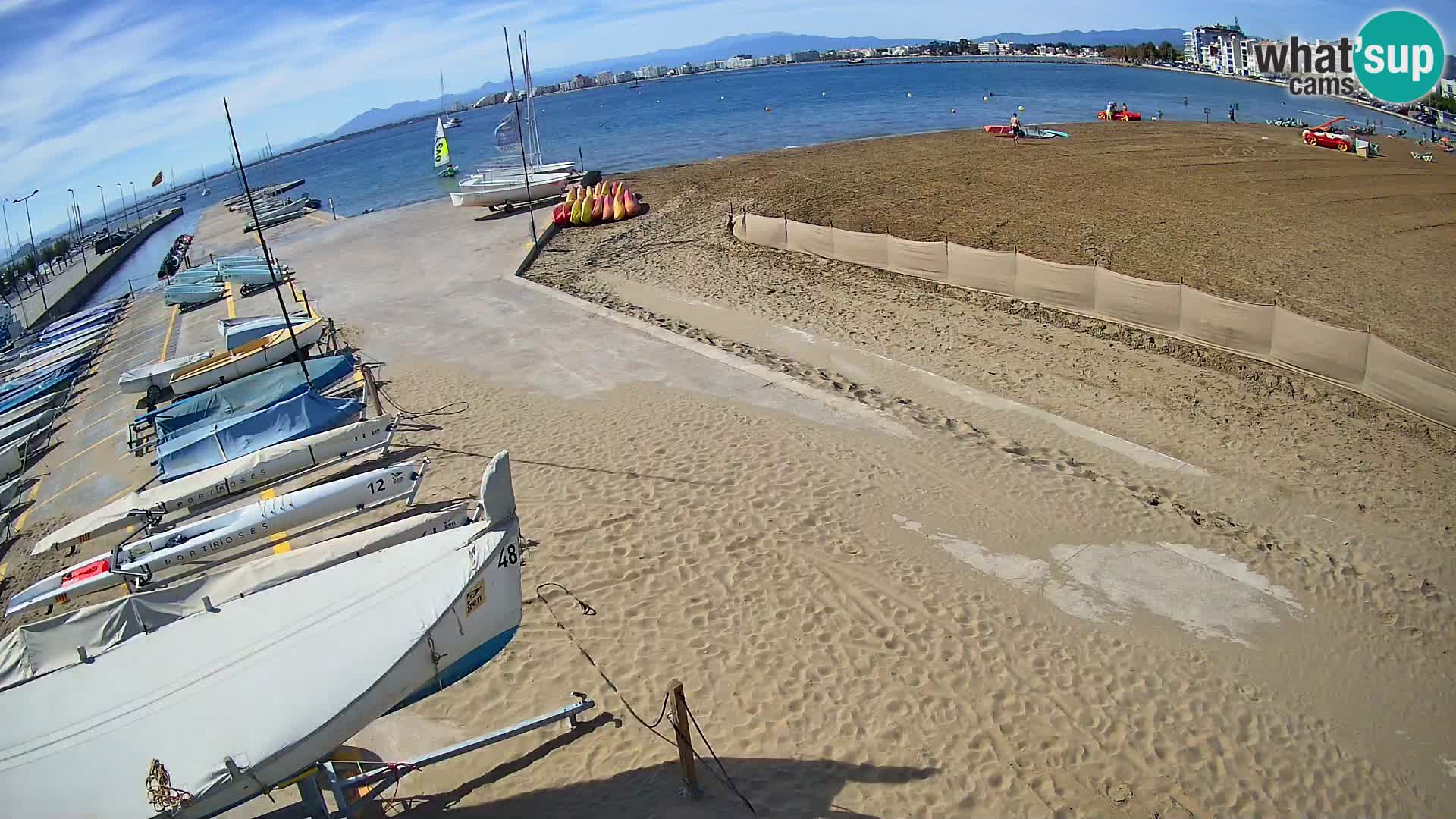 Kamera Roses marina – Costa Brava – plaža La Perola