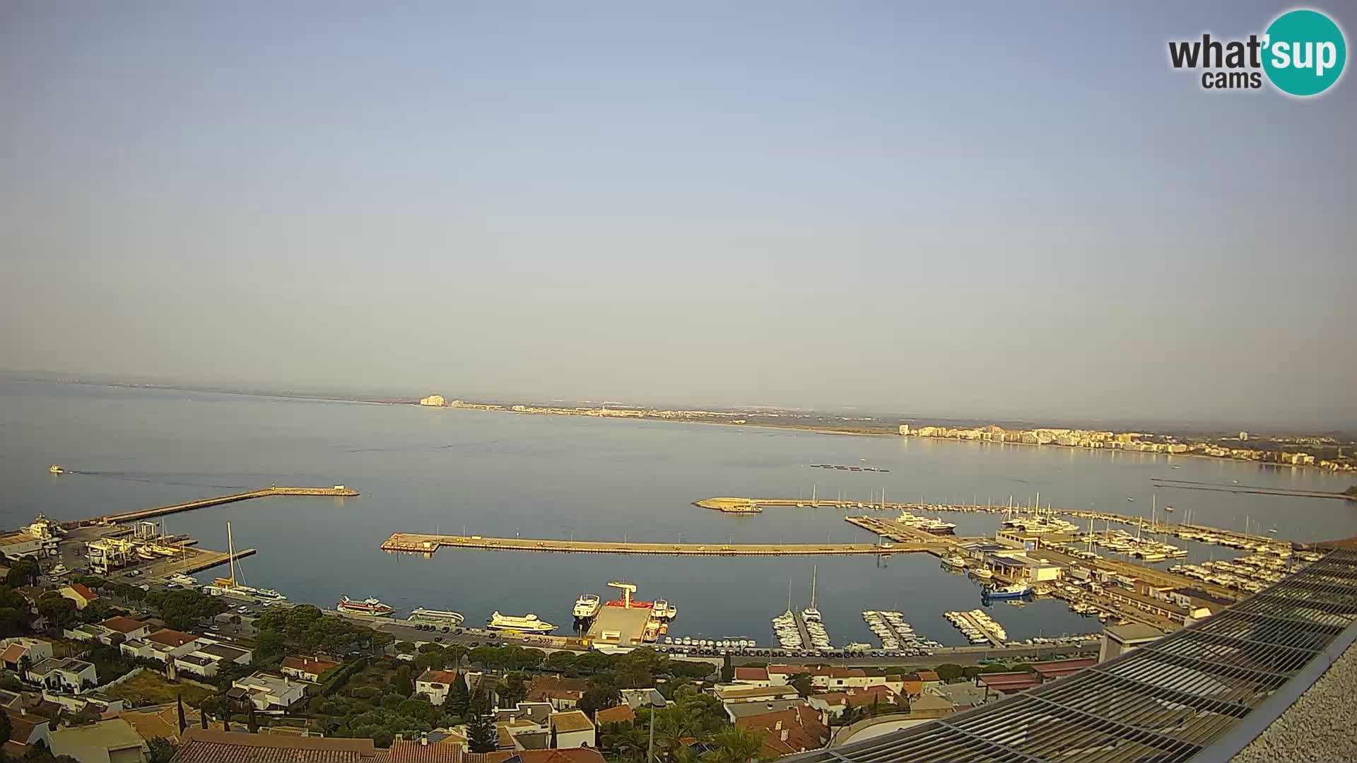 Roses –  Port de pêche  et la baie