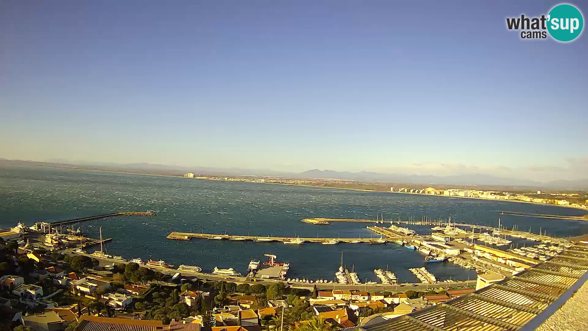 Roses –  Port de pêche  et la baie