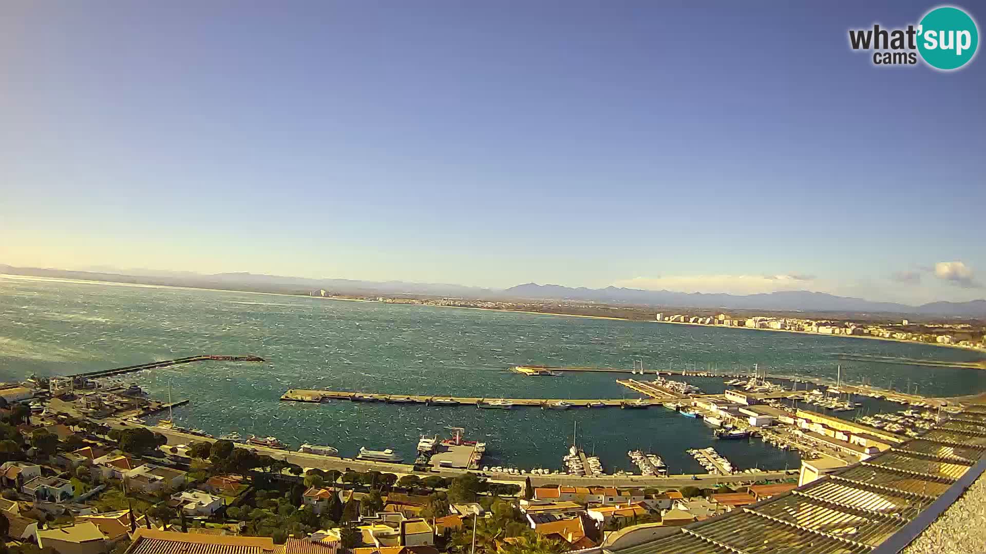 Roses –  Port de pêche  et la baie