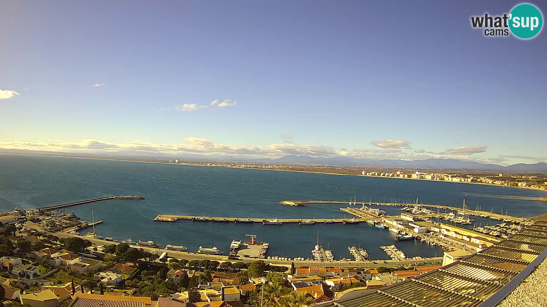 Roses –  Port de pêche  et la baie