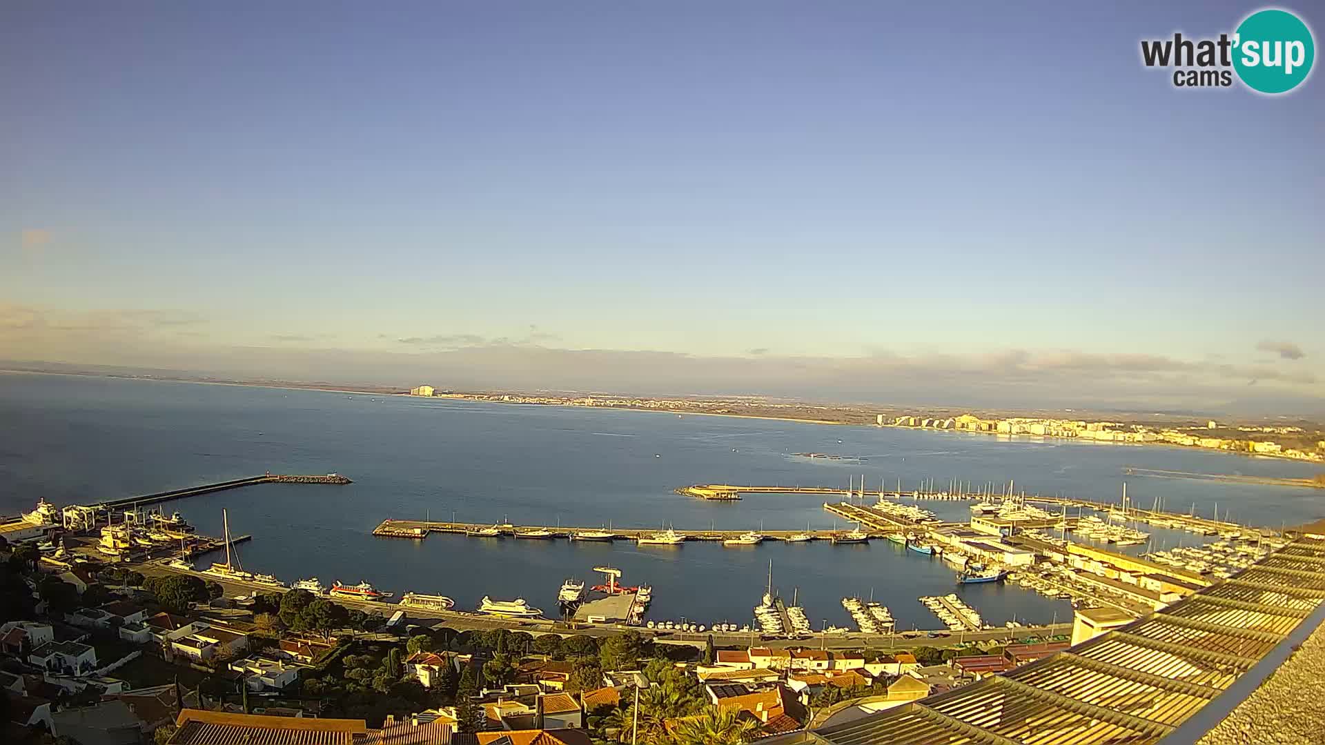 Roses –  Port de pêche  et la baie