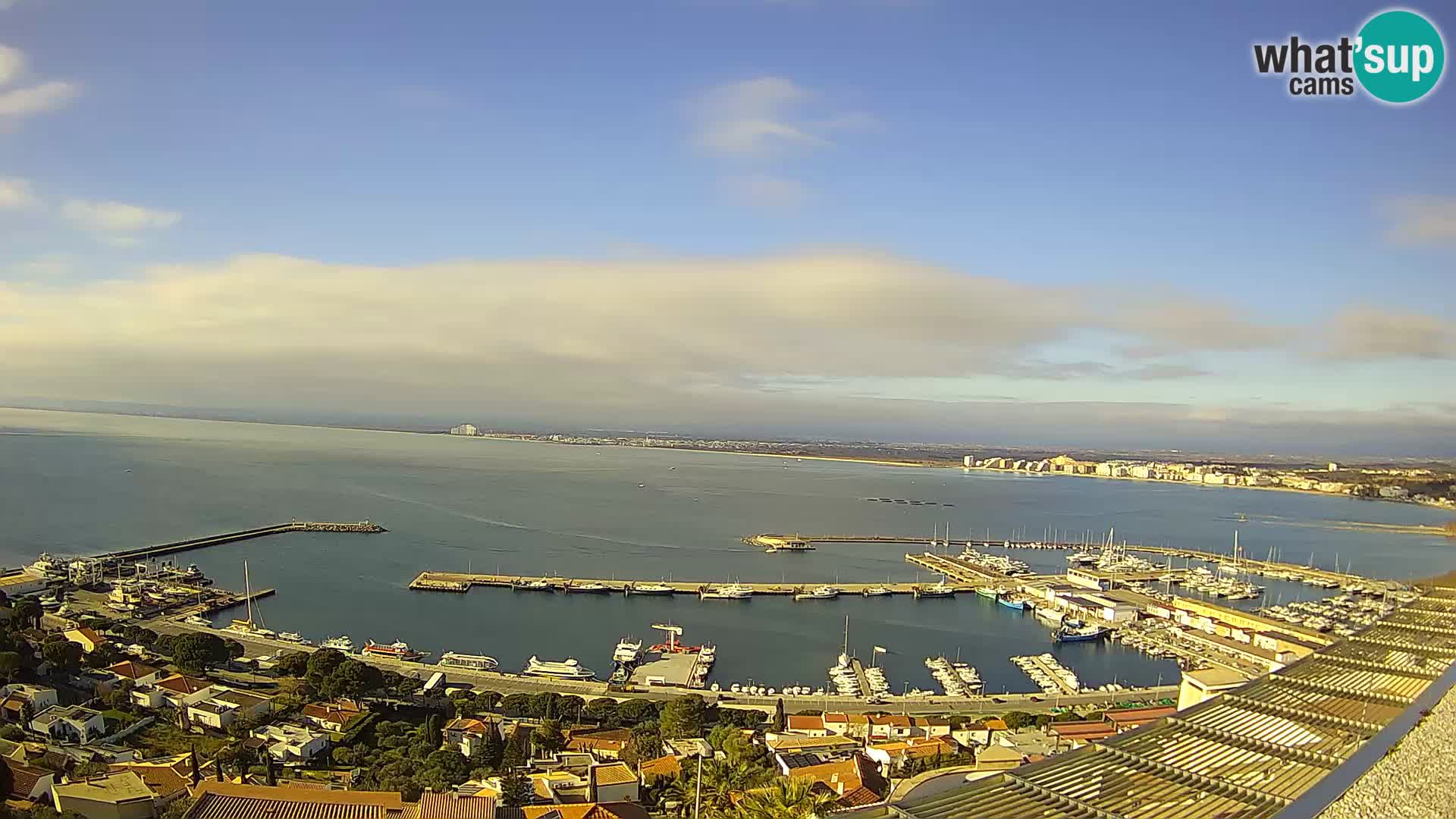 Roses –  Port de pêche  et la baie