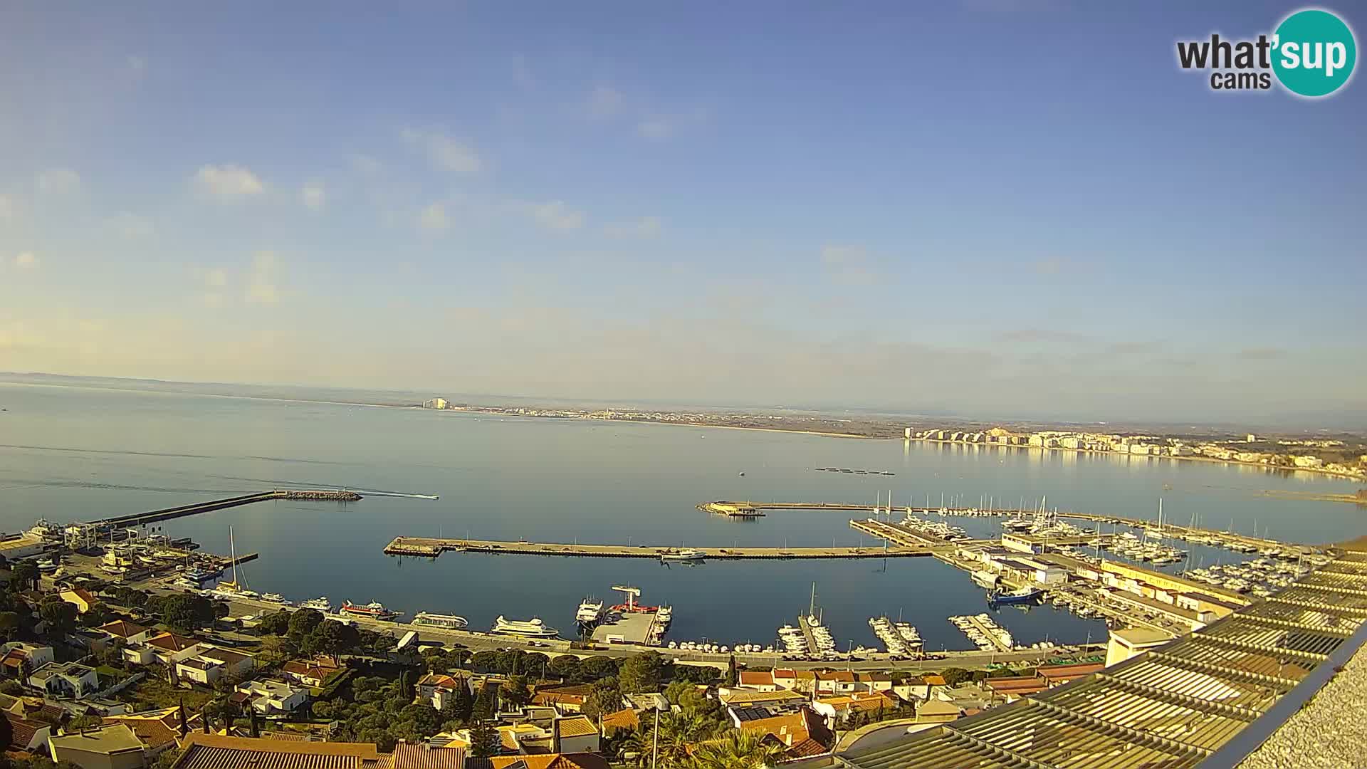 Roses – Puerto pesquero  y la bahía de Roses