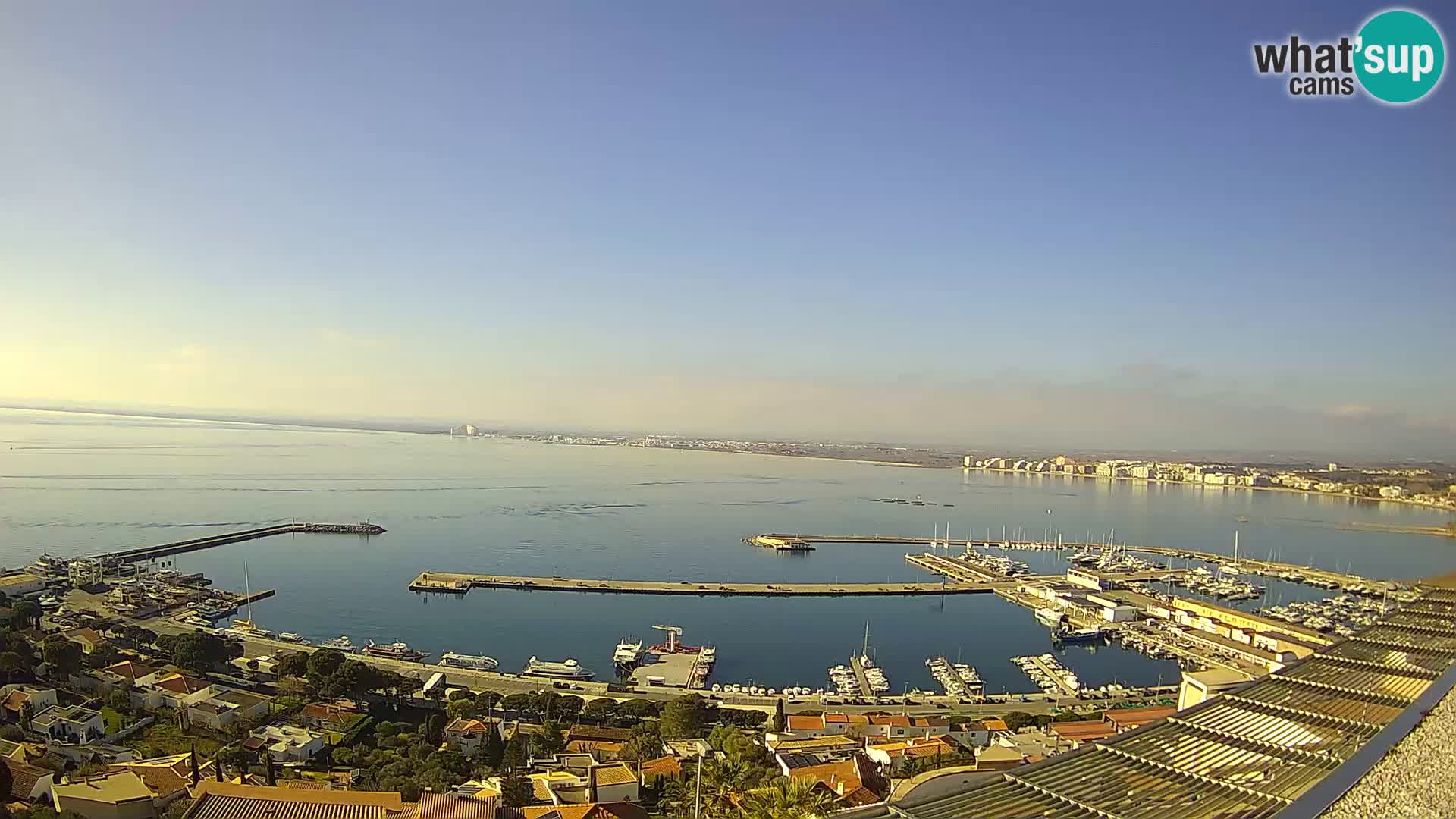 Roses –  Port de pêche  et la baie