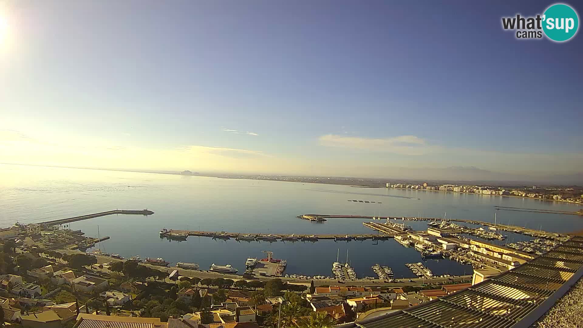 Roses –  Port de pêche  et la baie